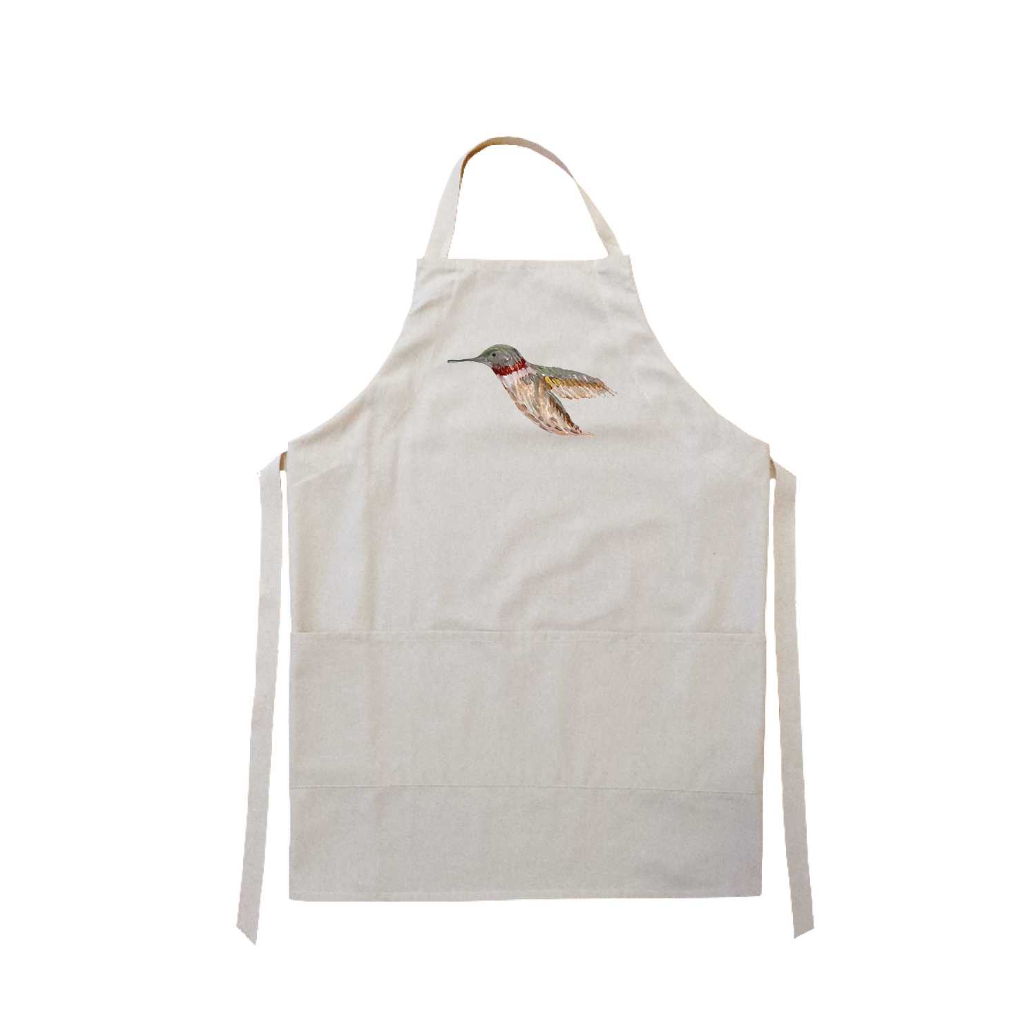 hummingbird apron