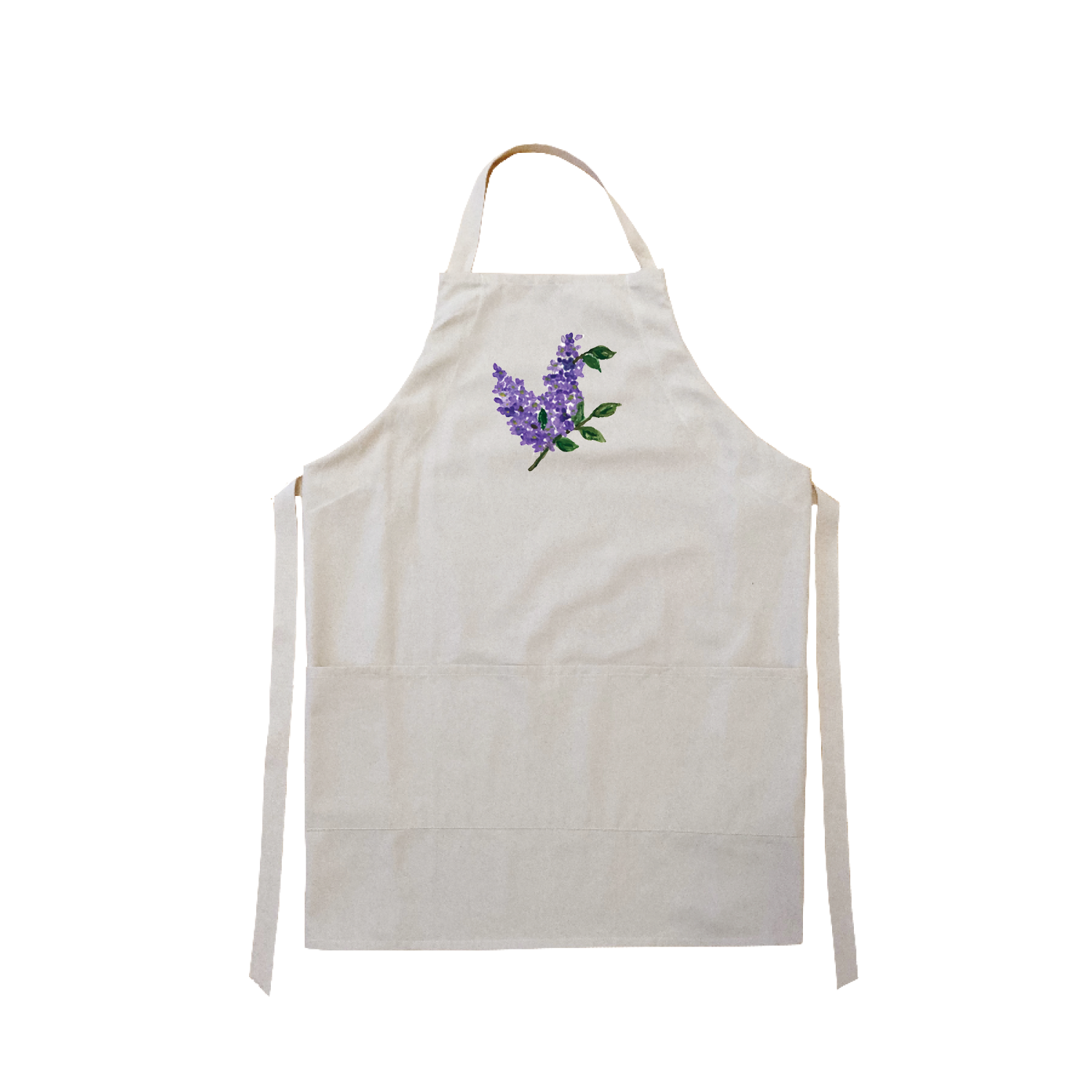 lilac apron