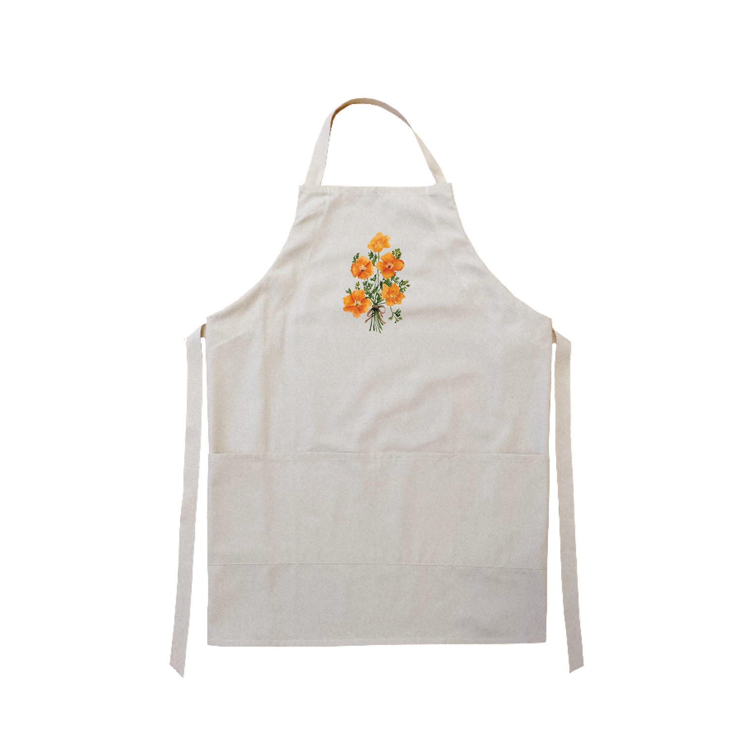california poppies apron