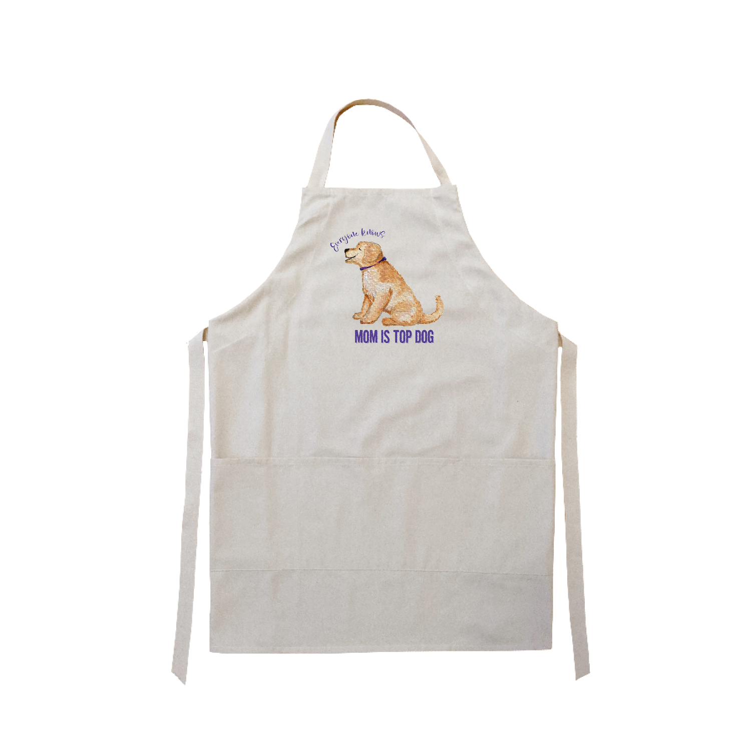 mom top dog apron