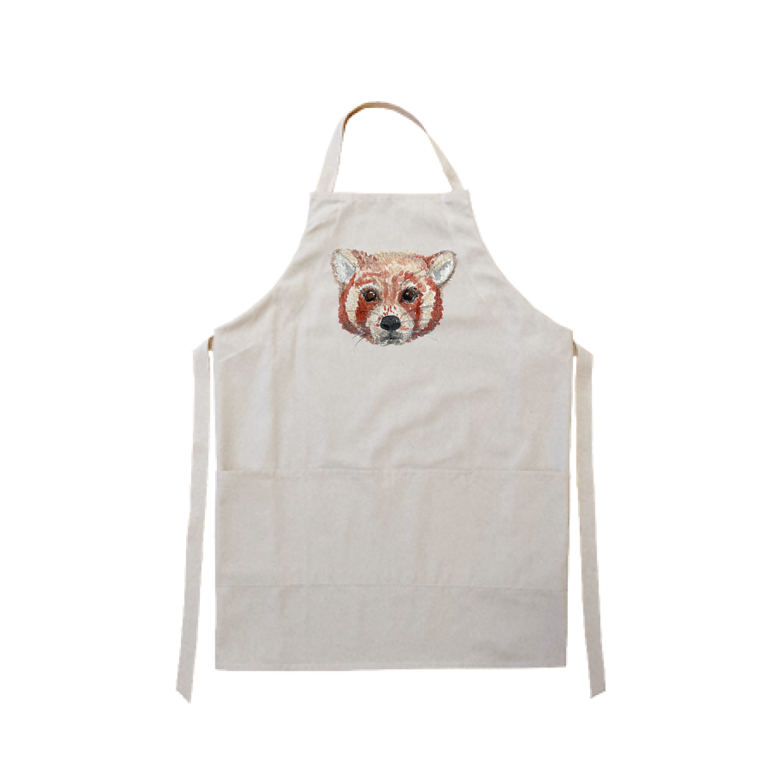 red panda apron