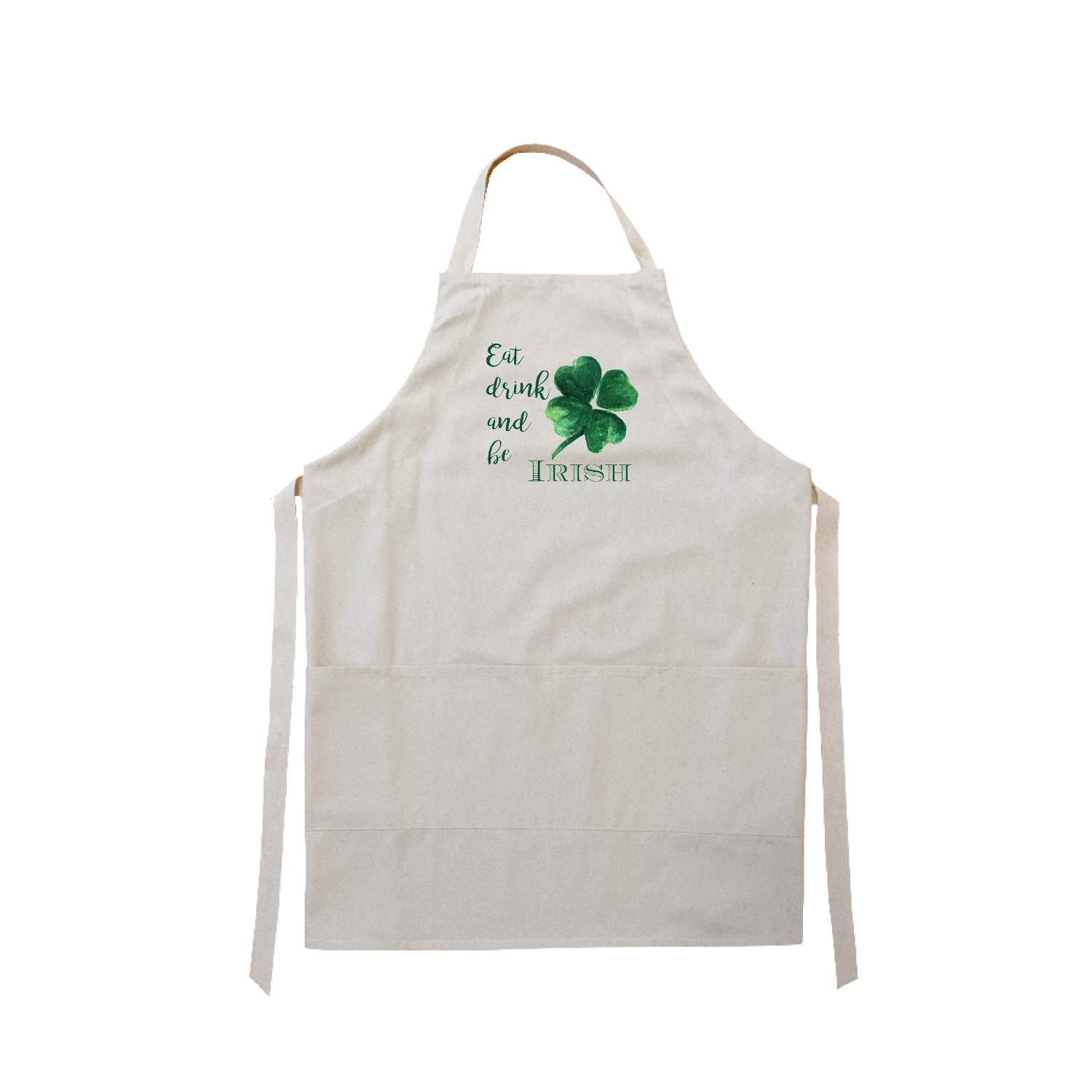 eat drink irish apron