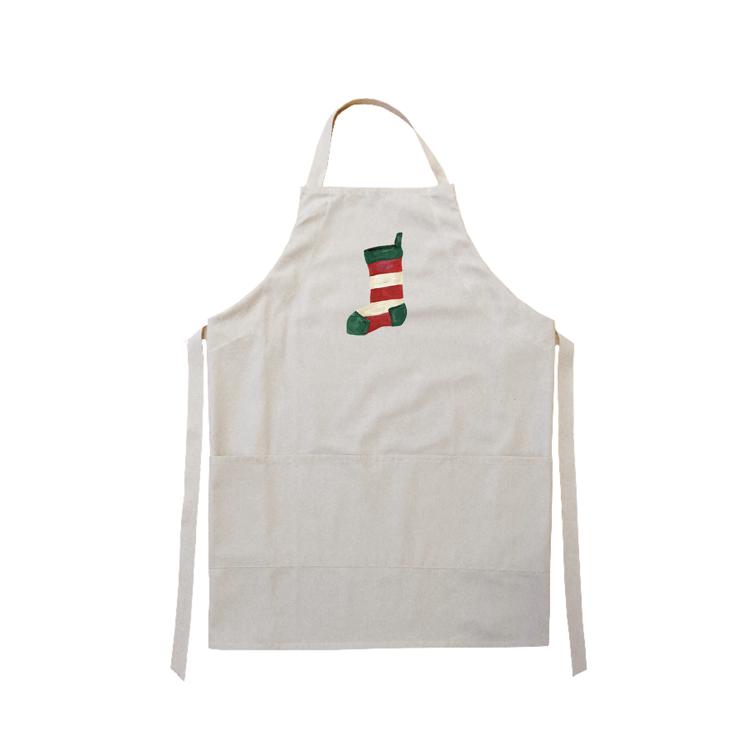 christmas stocking apron