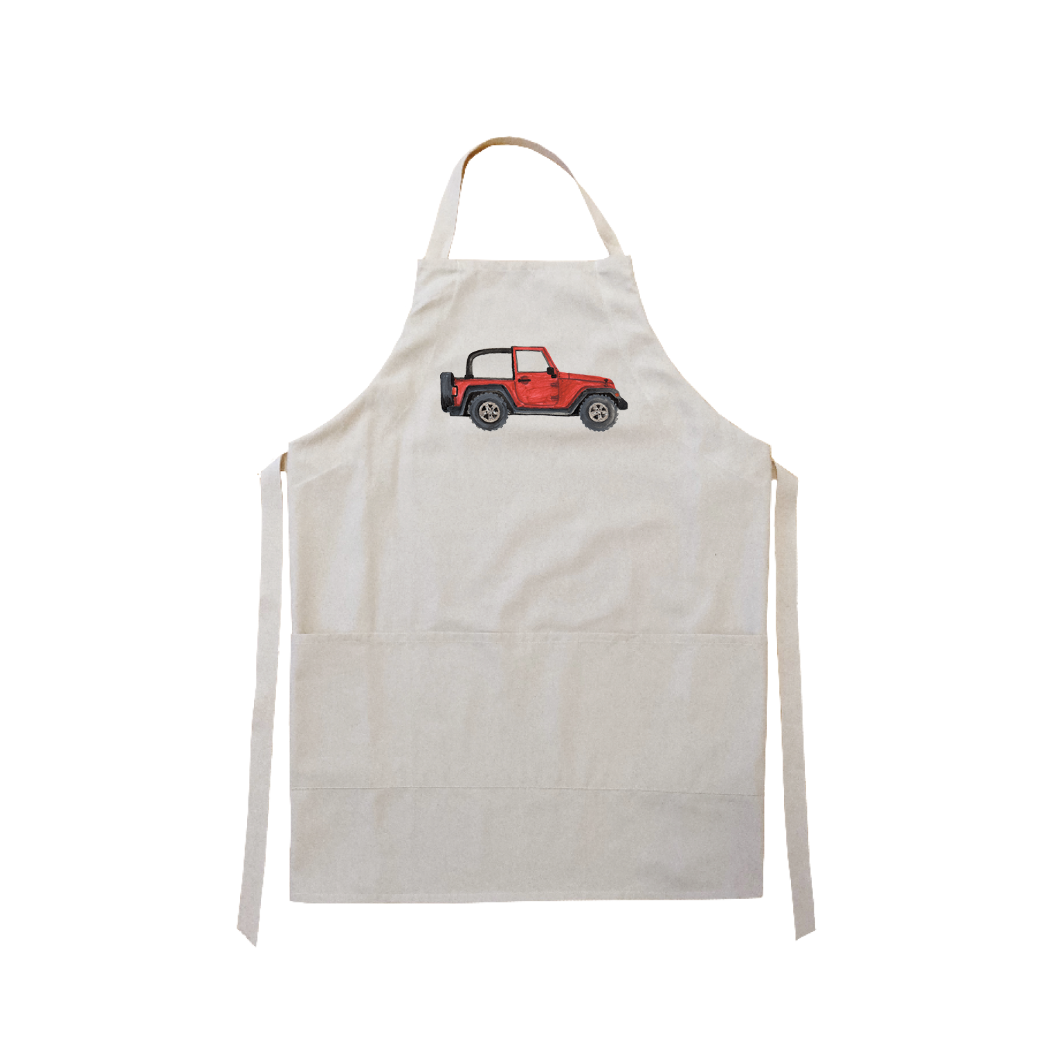 red jeep apron