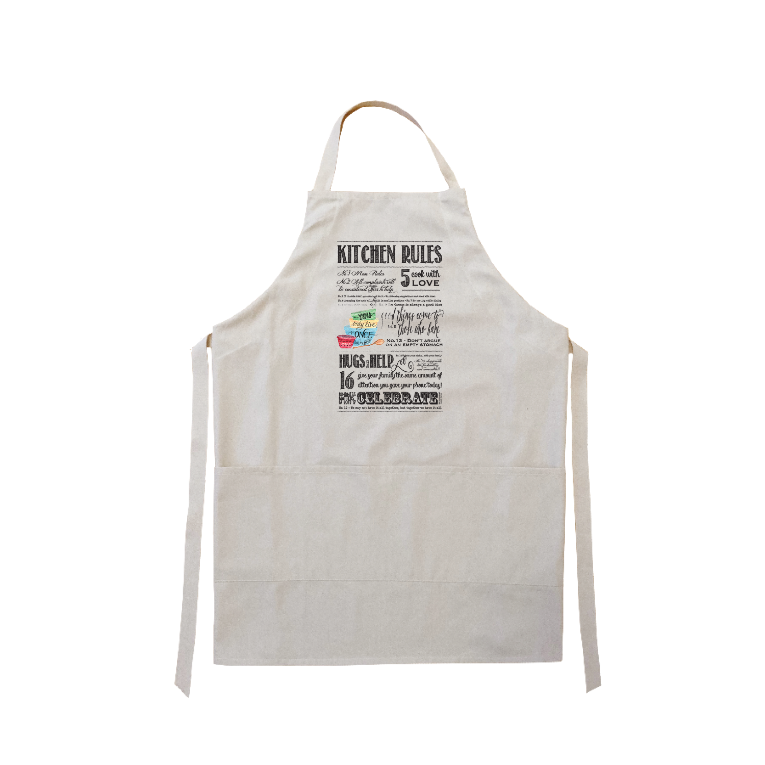 Kitchen Rules apron