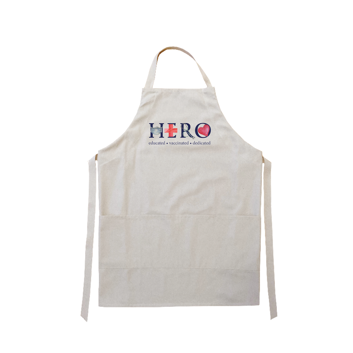 vaccine hero apron