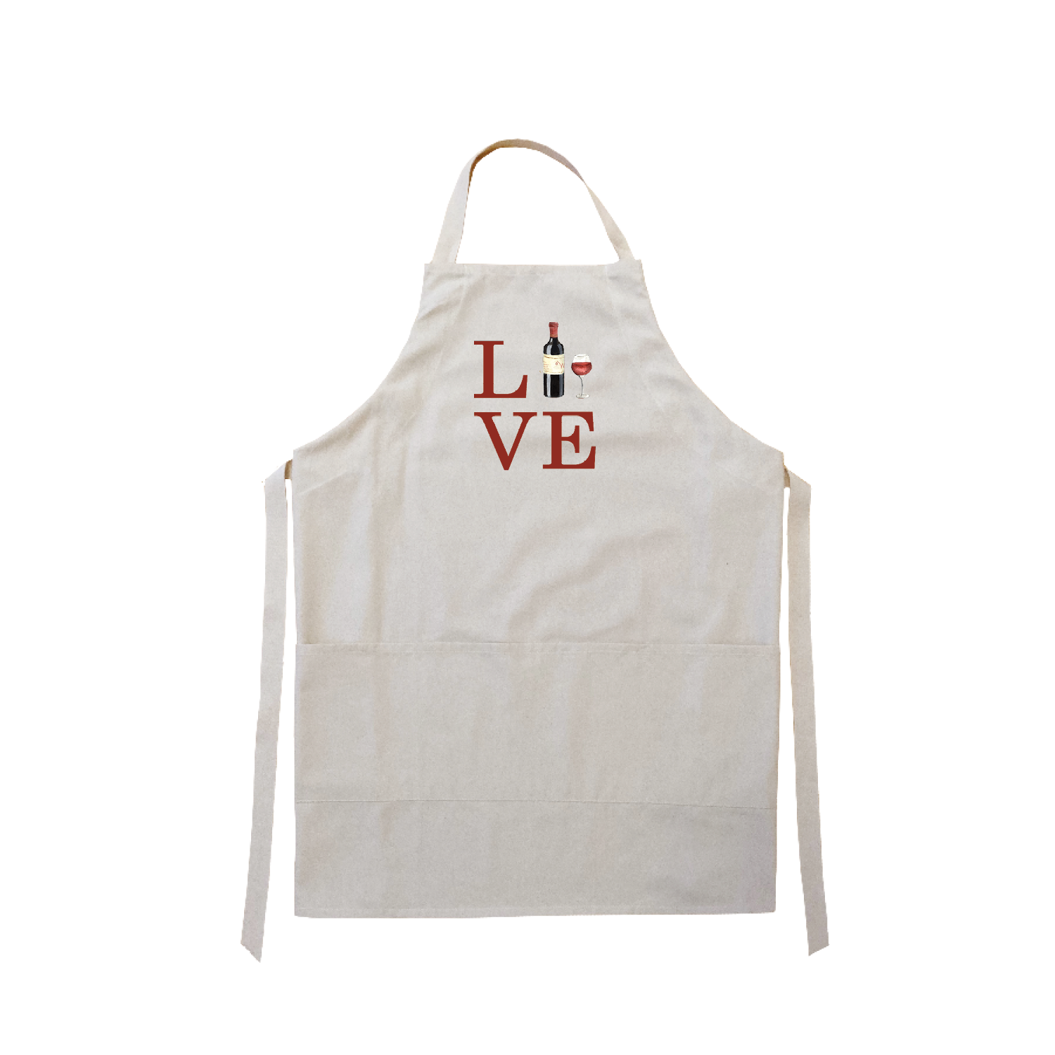 love wine apron