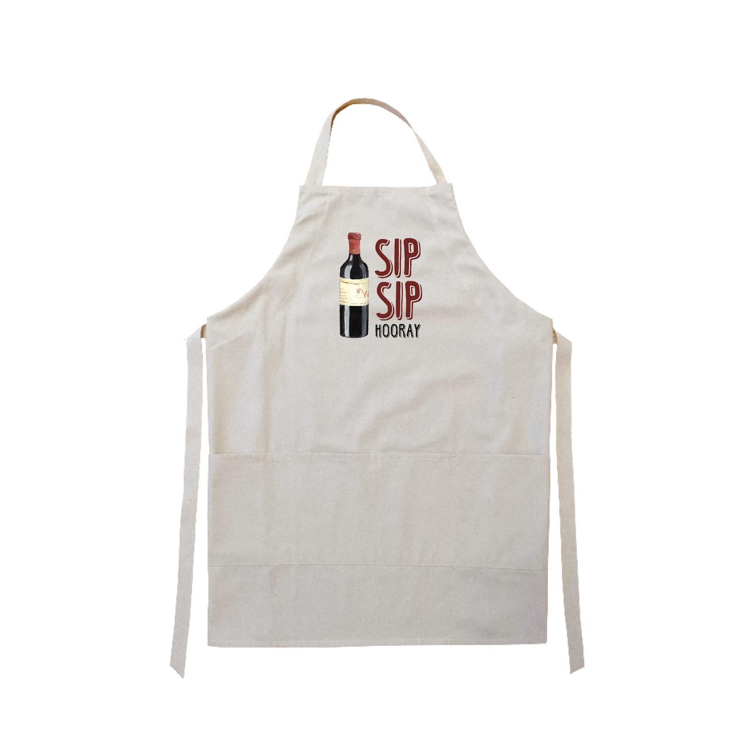 sip sip hooray apron