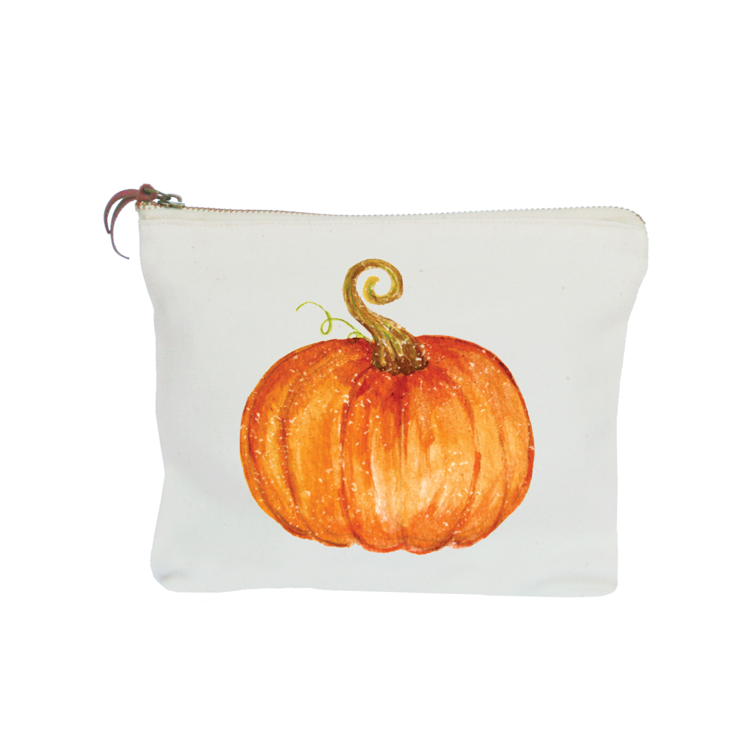 pumpkin zipper pouch