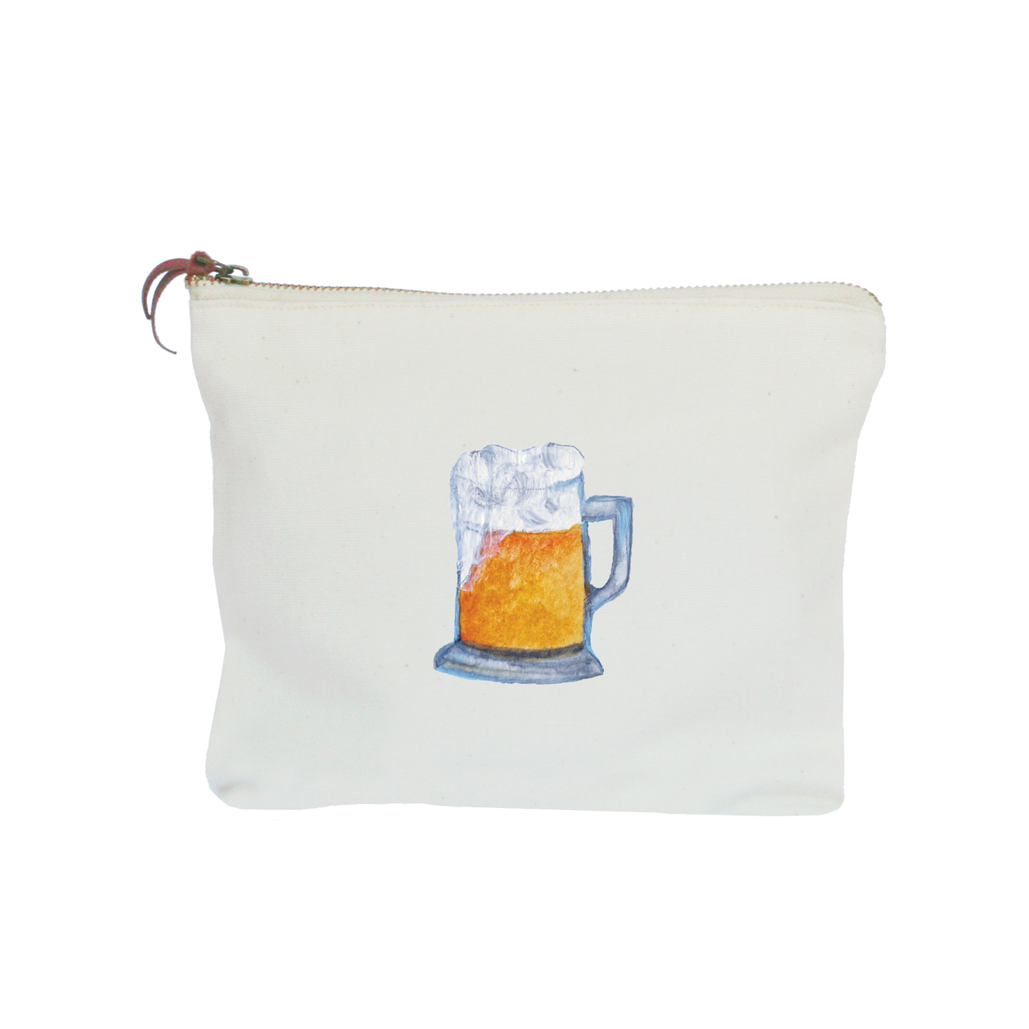 mug of beer zipper pouch