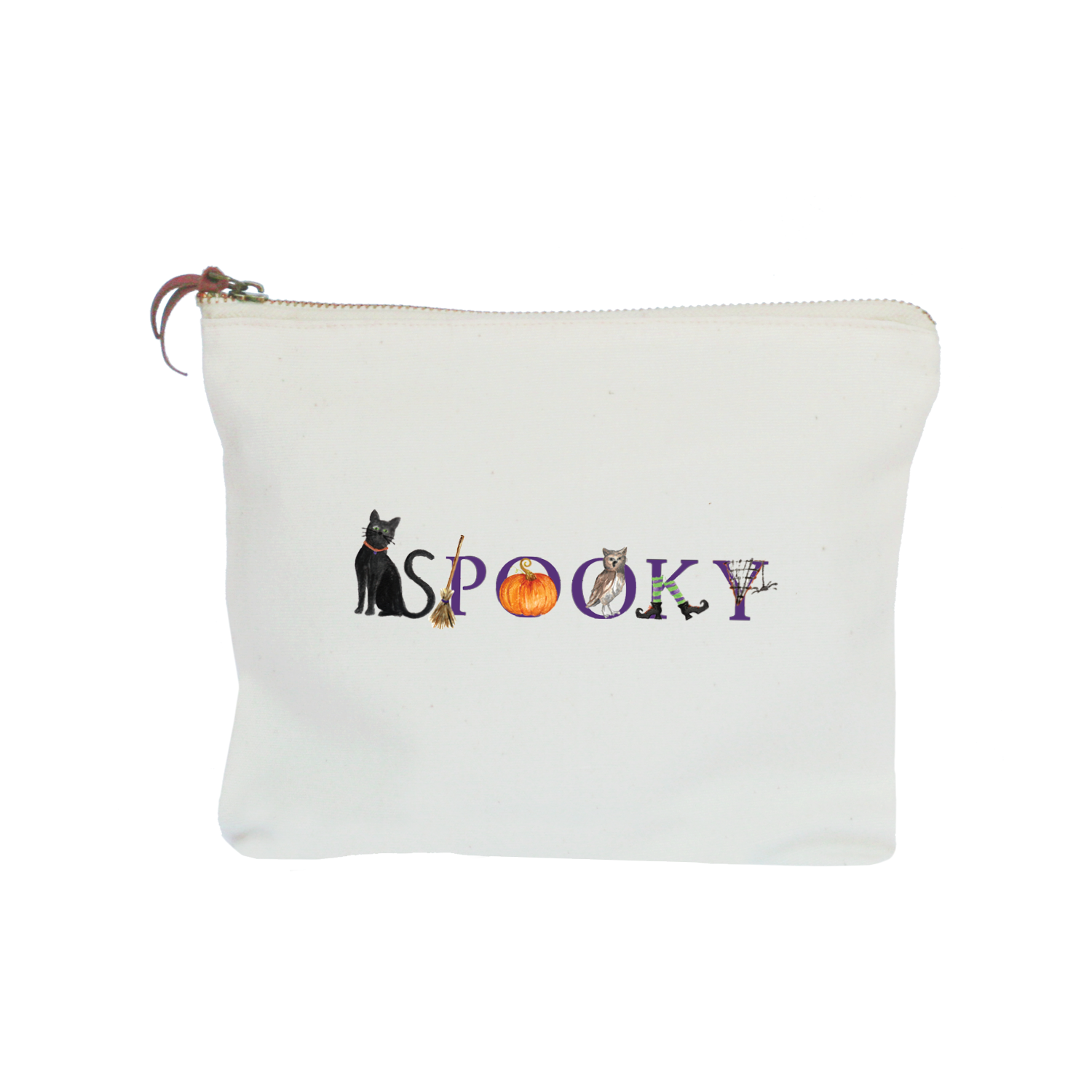 spooky zipper pouch