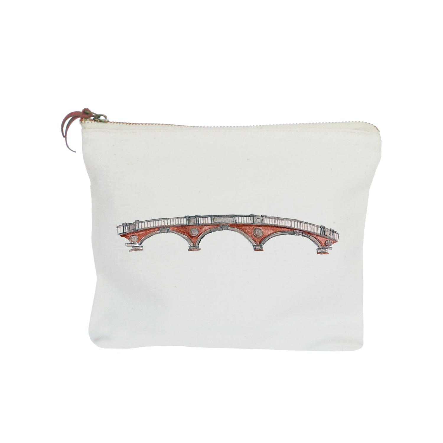 harvard bridge zipper pouch