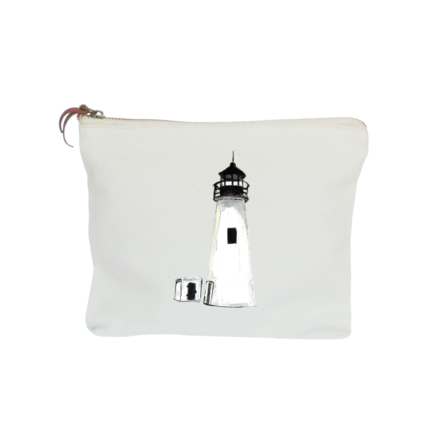 chesapeake bay lighthouse zipper pouch