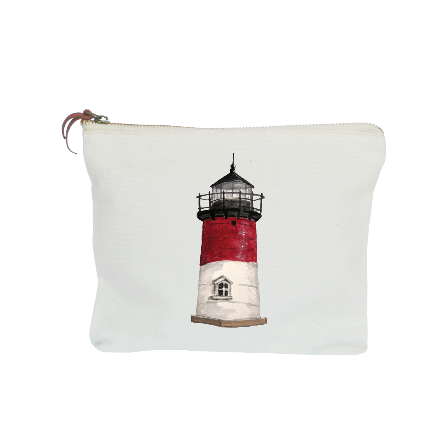 nauset lighthouse zipper pouch