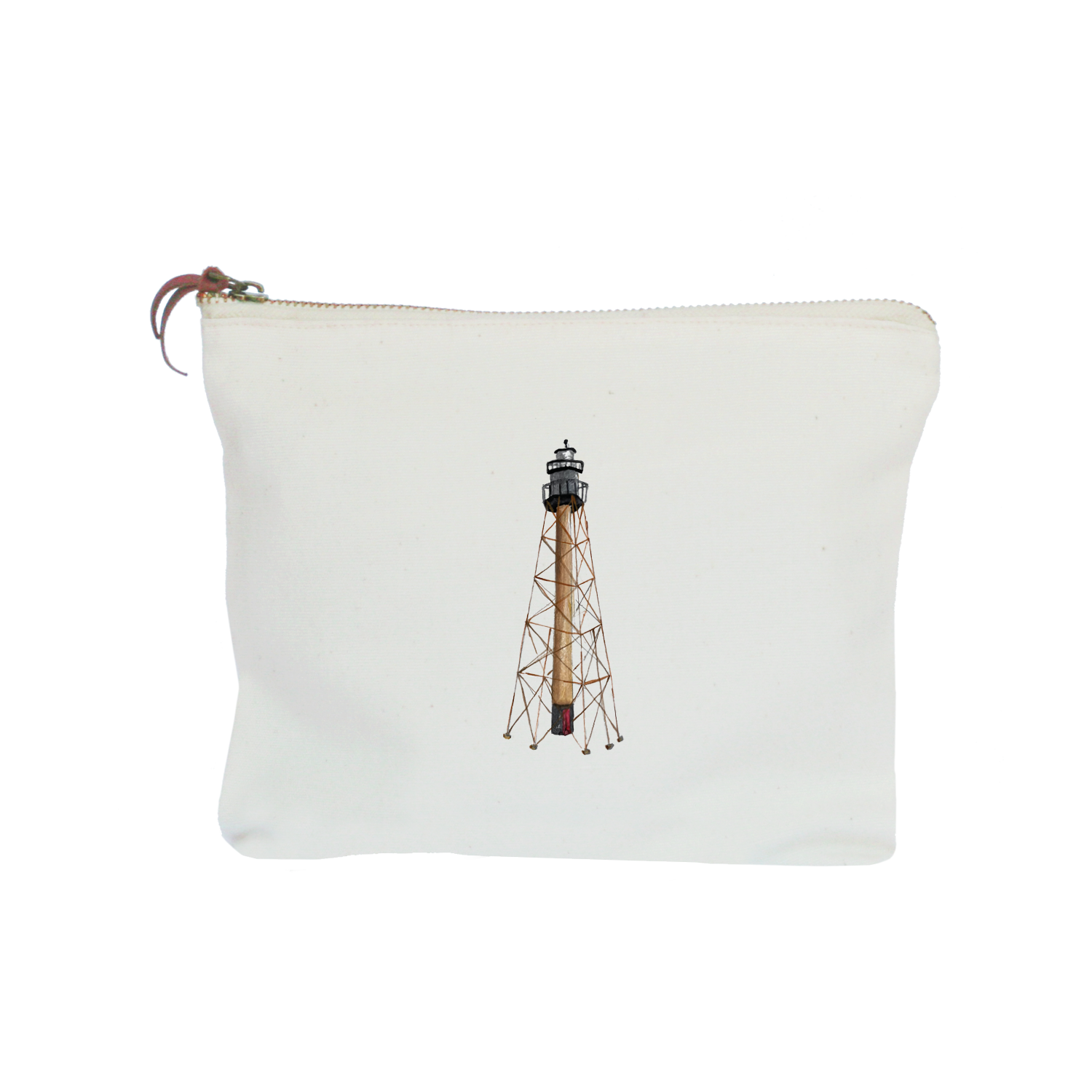 marblehead lighthouse zipper pouch