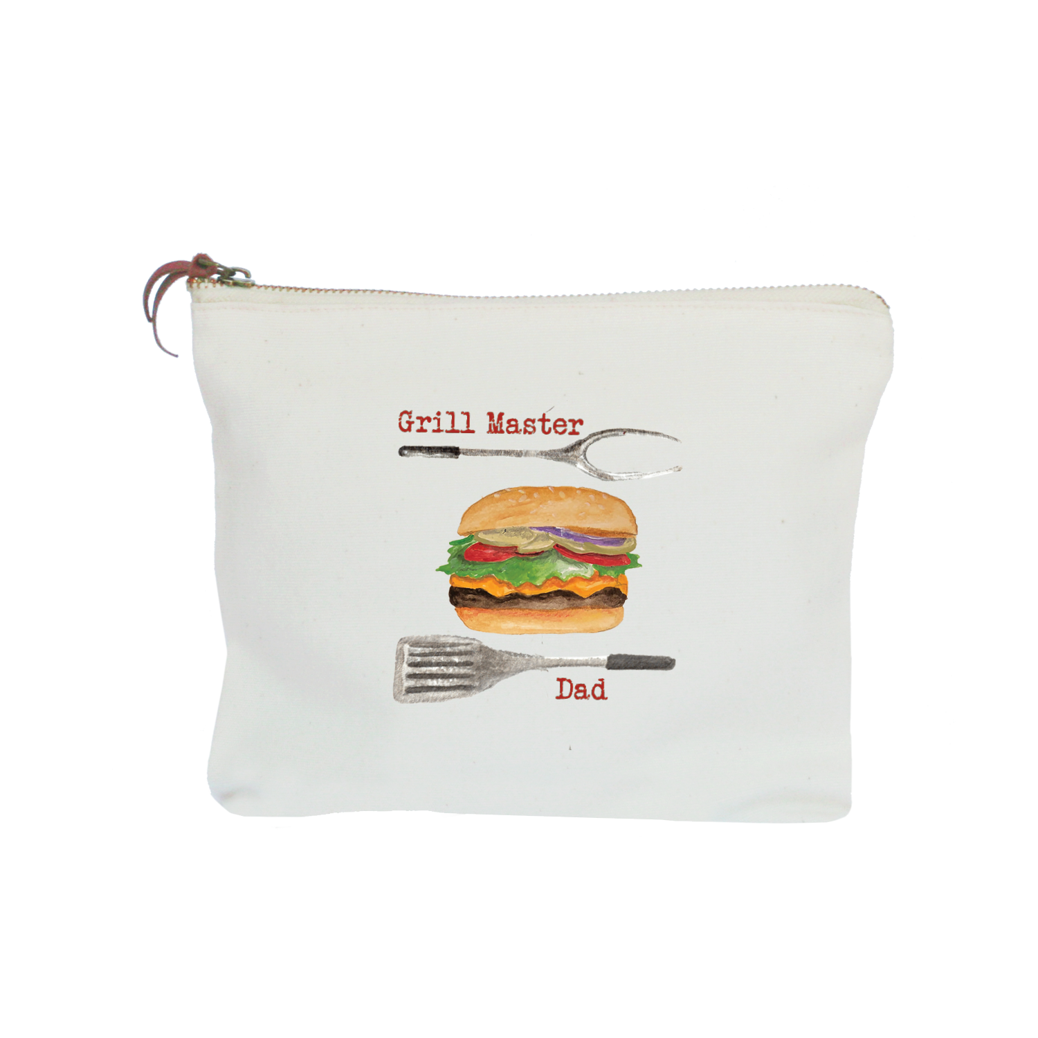 grill master dad zipper pouch