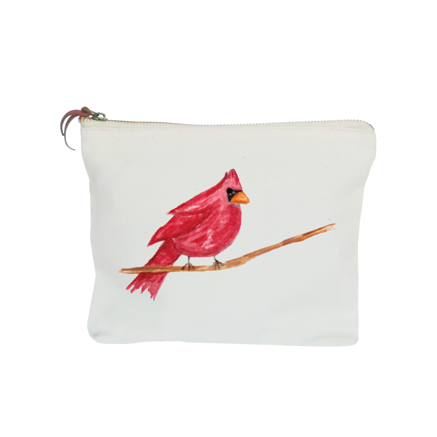 cardinal zipper pouch