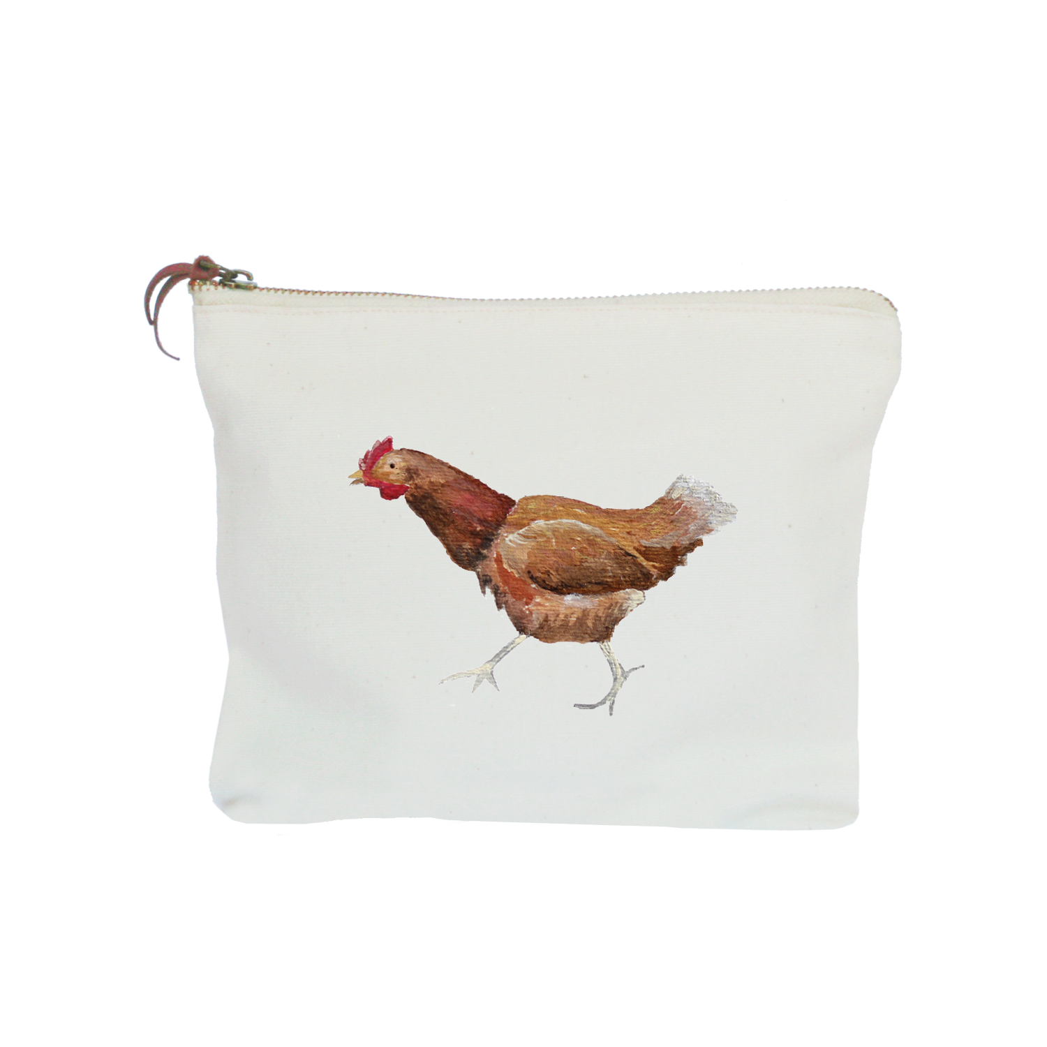 chicken zipper pouch