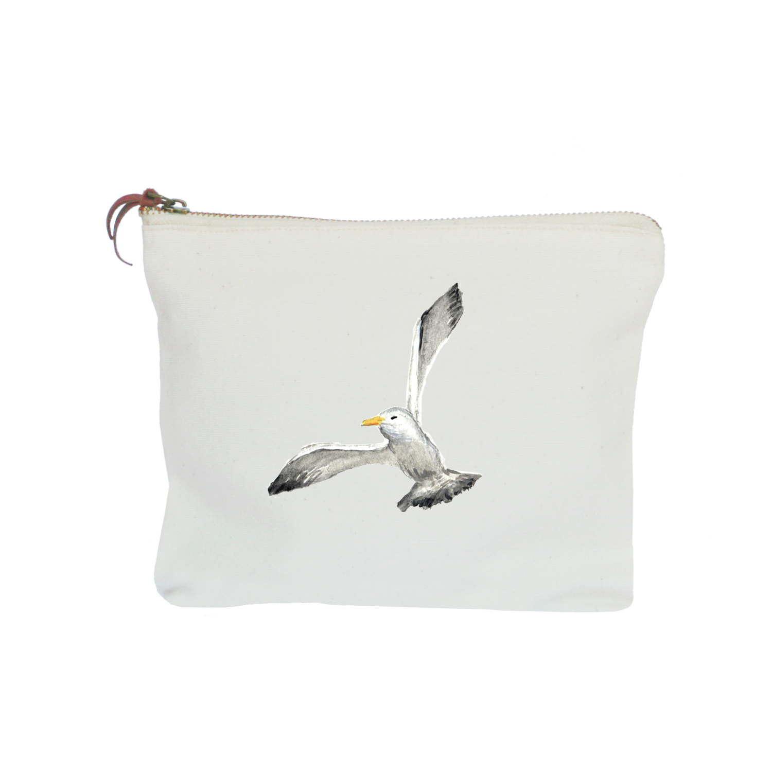 seagull zipper pouch