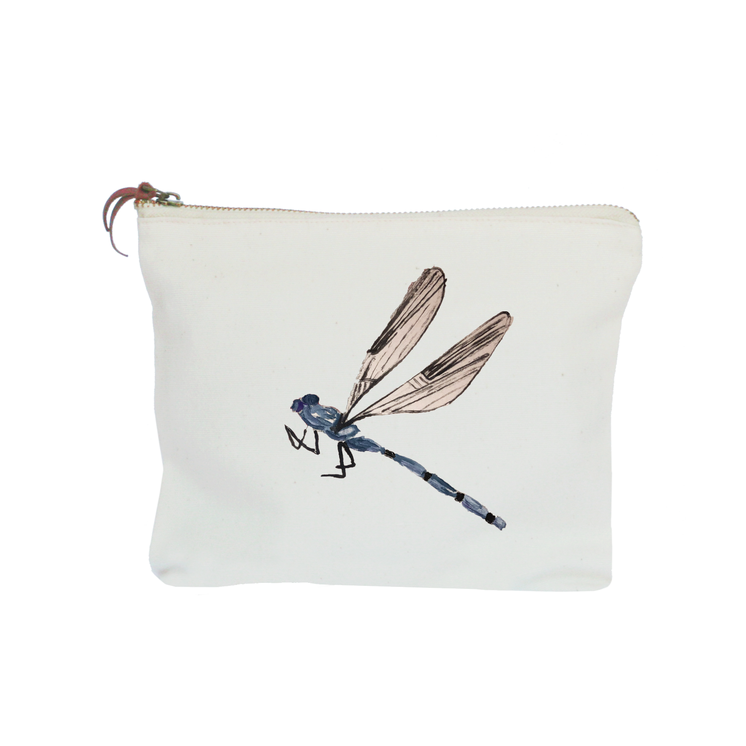 dragonfly zipper pouch