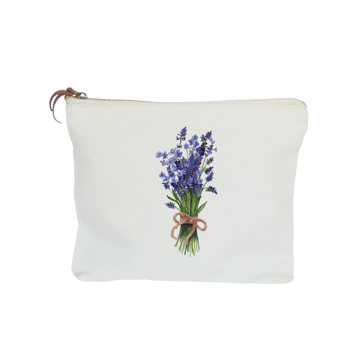 lavender zipper pouch
