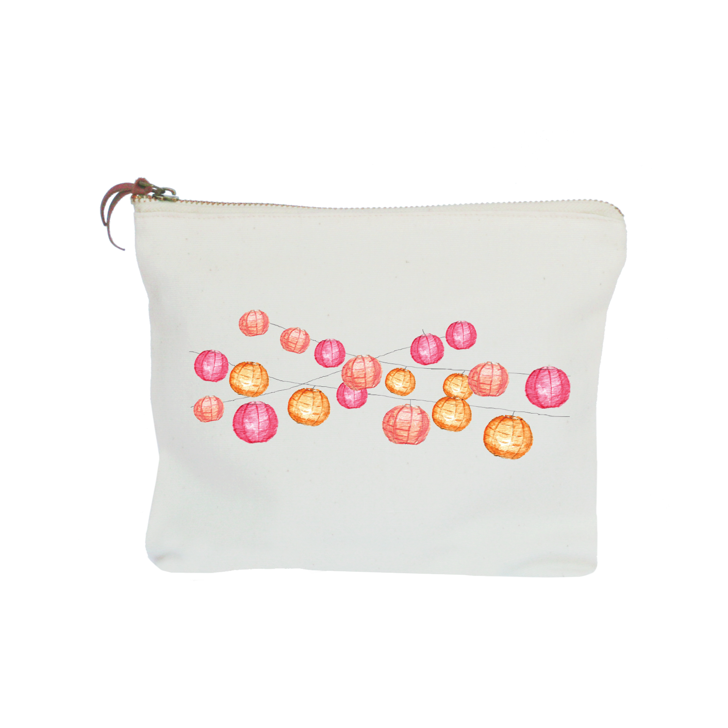 lanterns zipper pouch