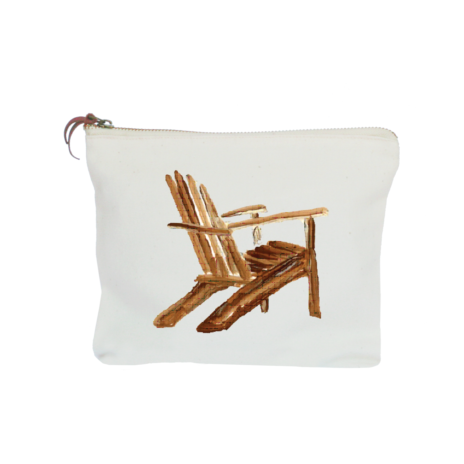 adirondack chair zipper pouch