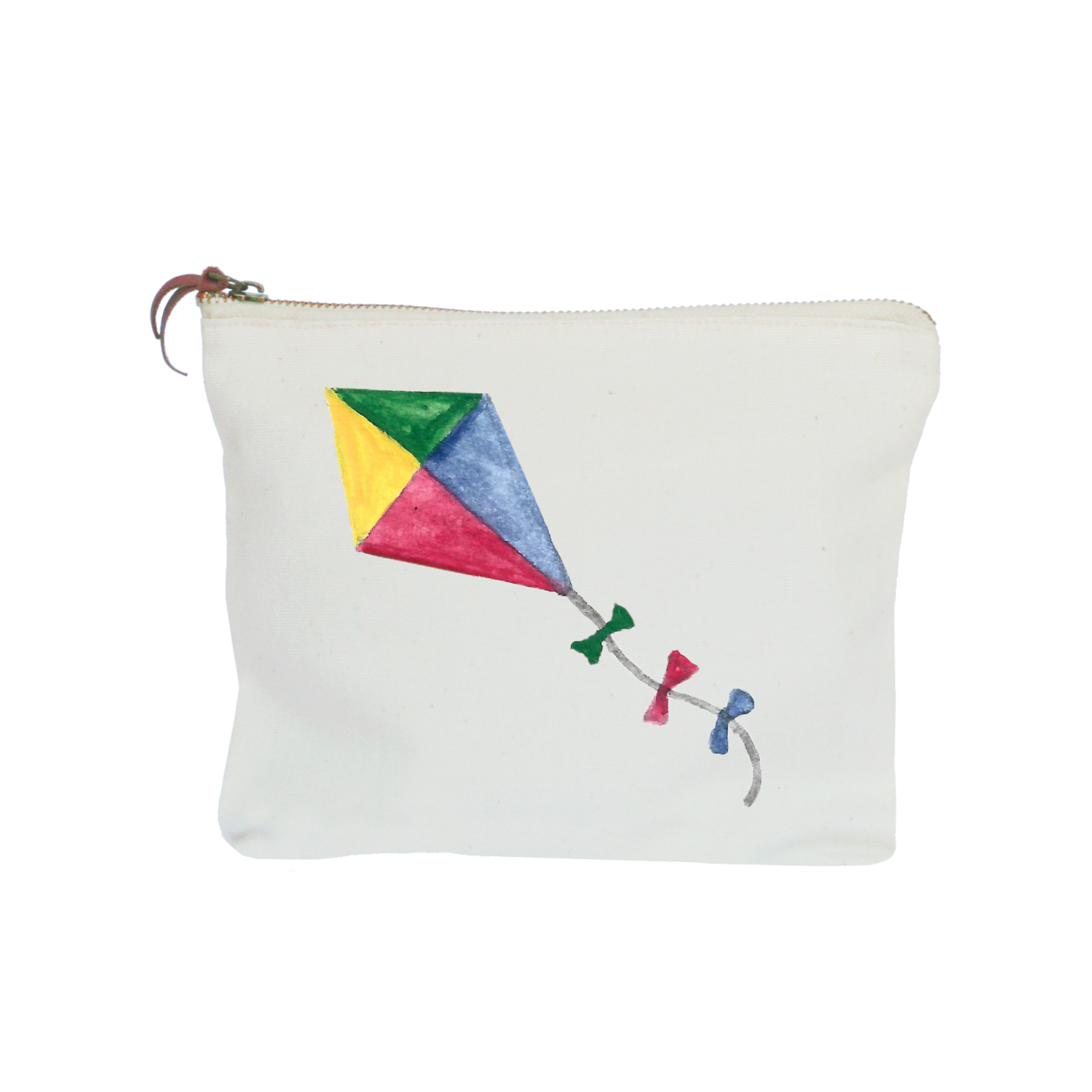 kite zipper pouch