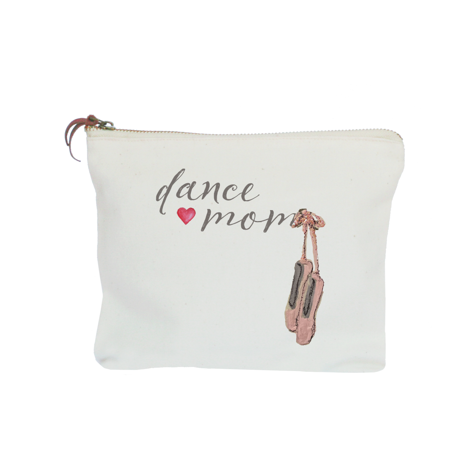 dance mom zipper pouch