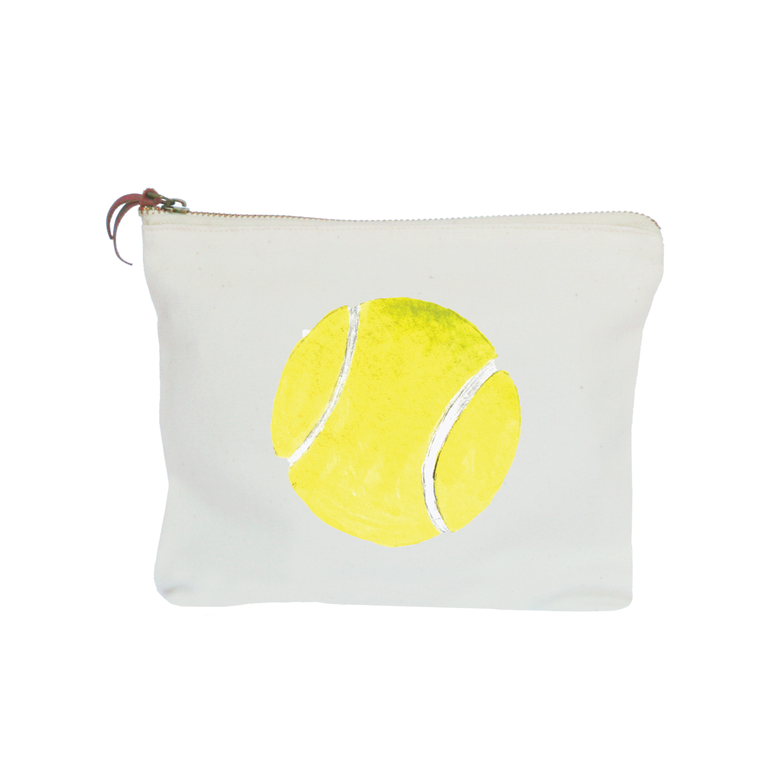 tennis ball zipper pouch