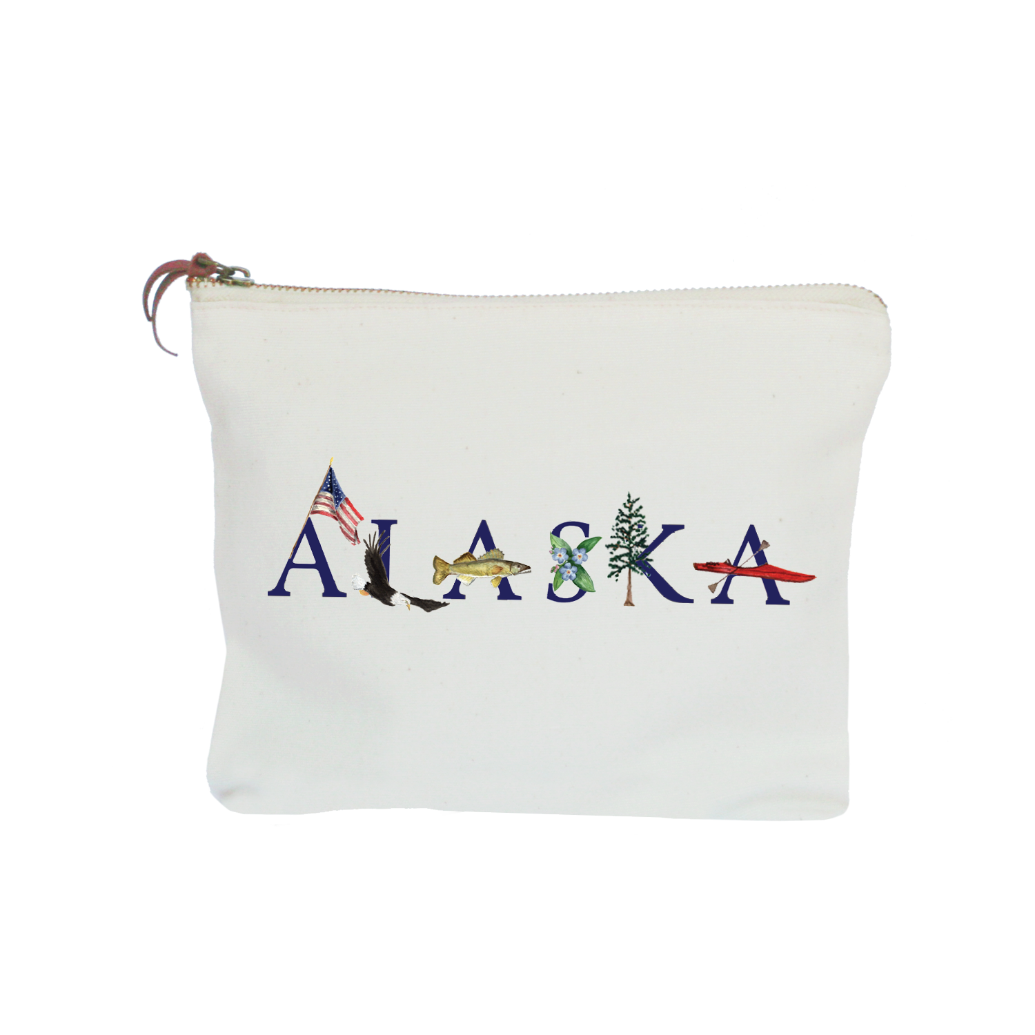 Alaska zipper pouch