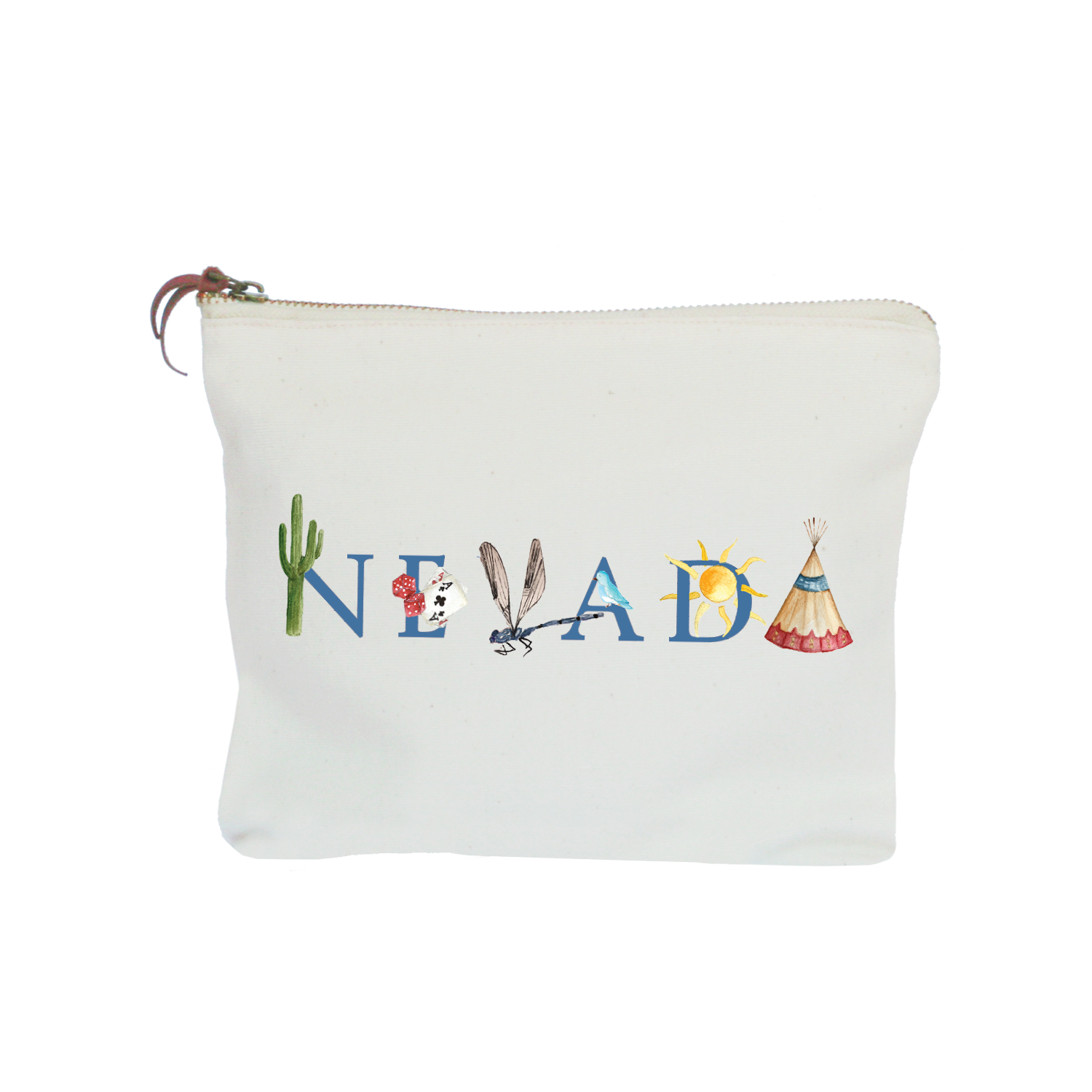 Nevada zipper pouch