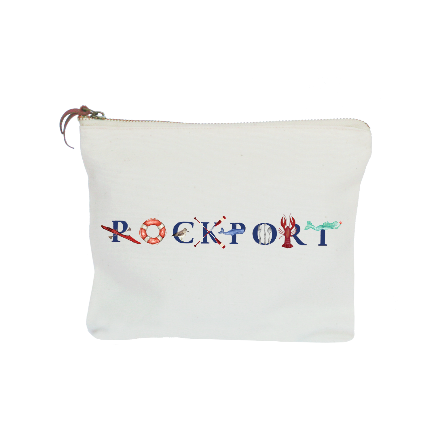 Rockport zipper pouch