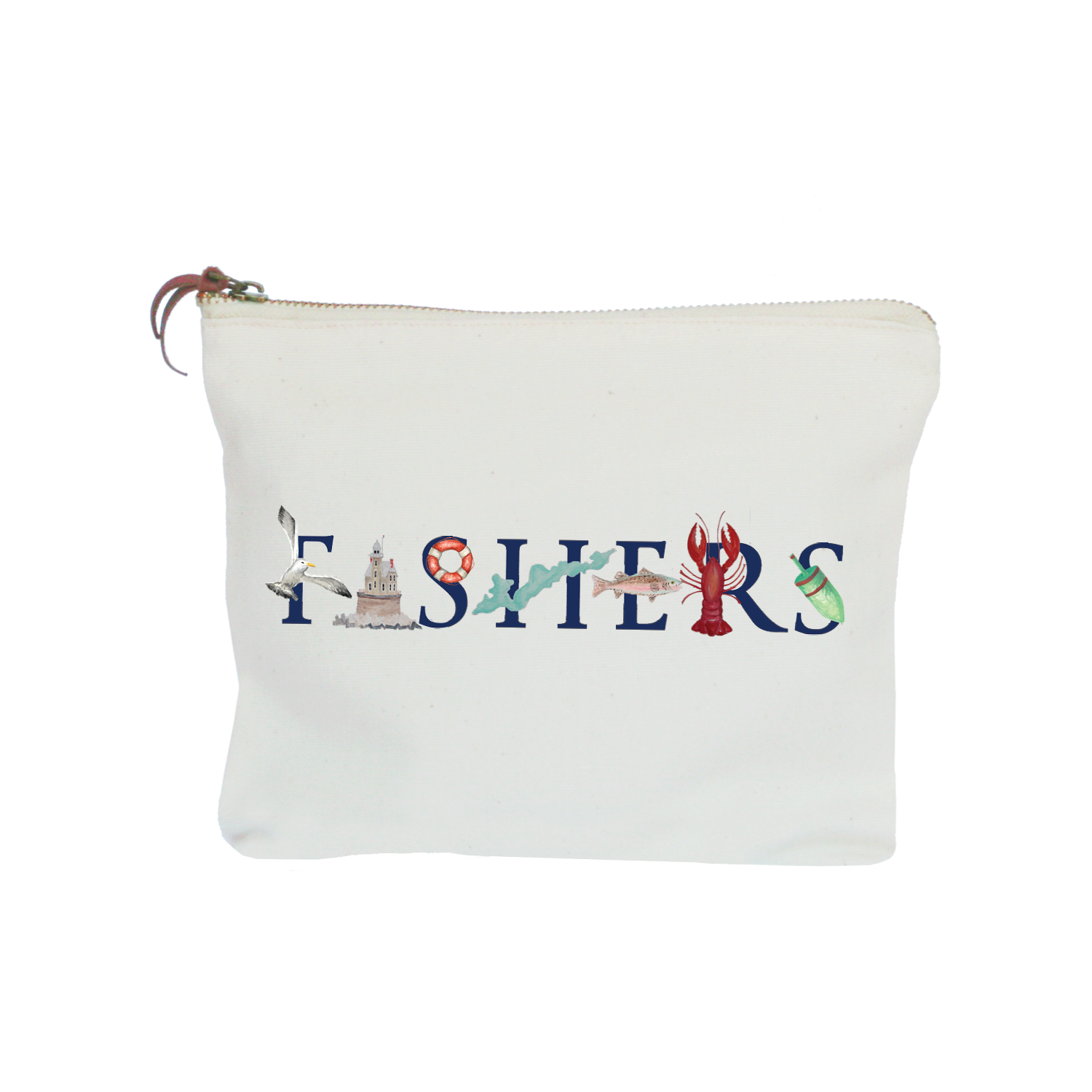 Fishers zipper pouch