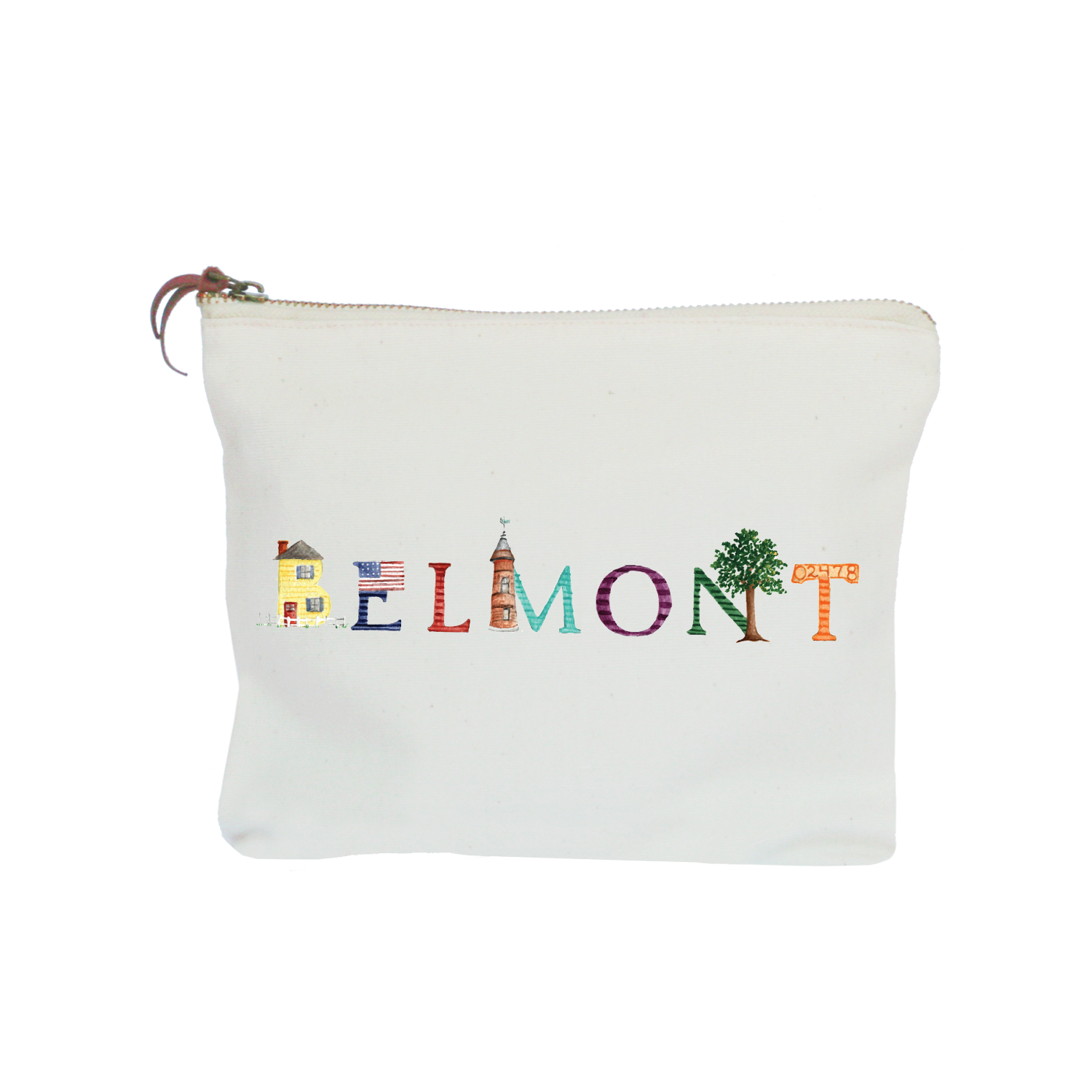 Belmont zipper pouch