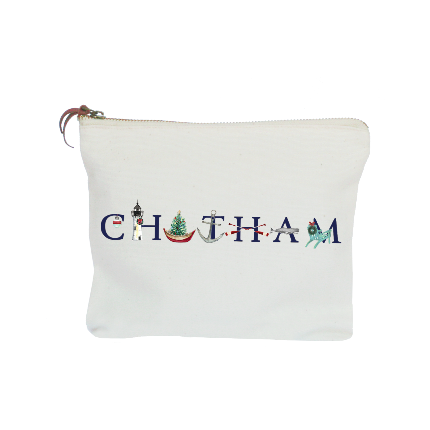 Chatham winter zipper pouch