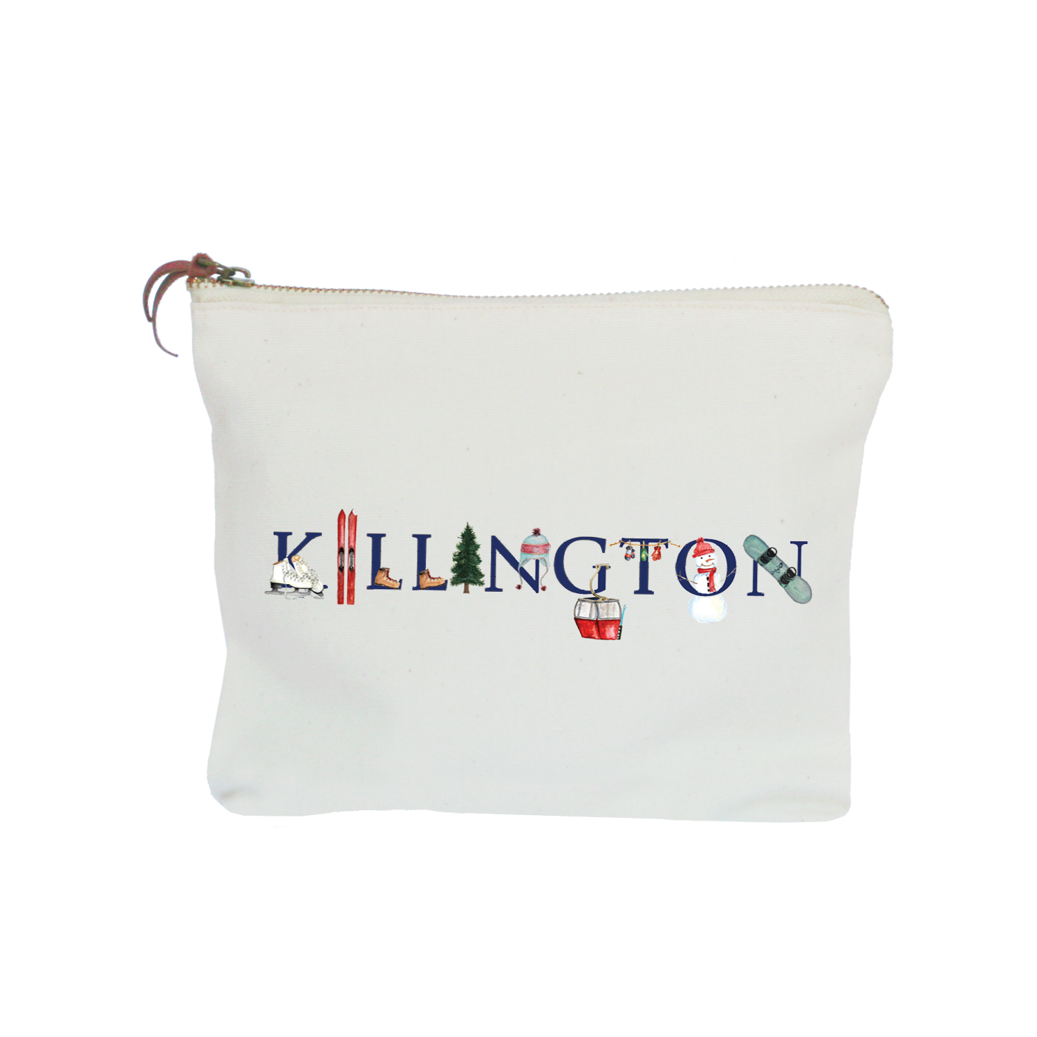 Killington zipper pouch