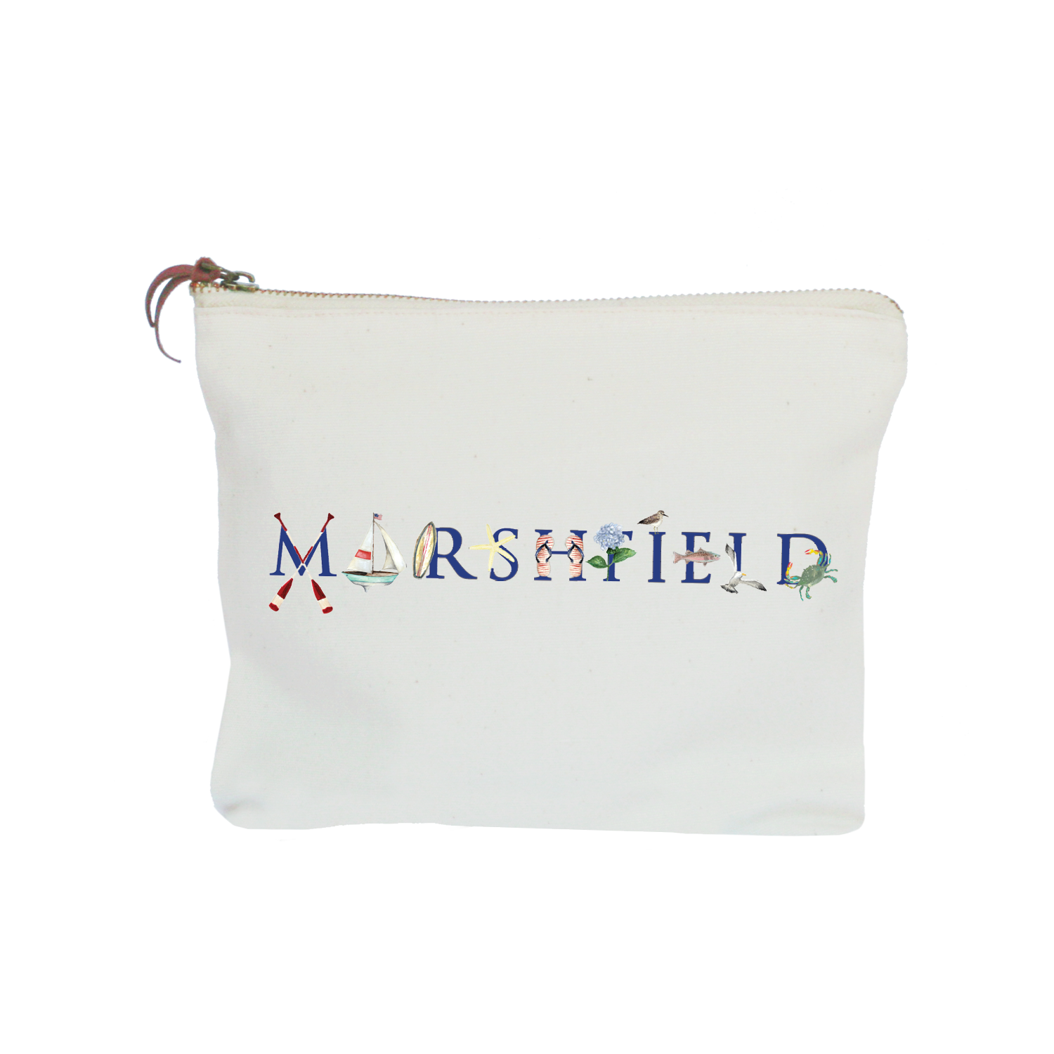 Marshfield zipper pouch