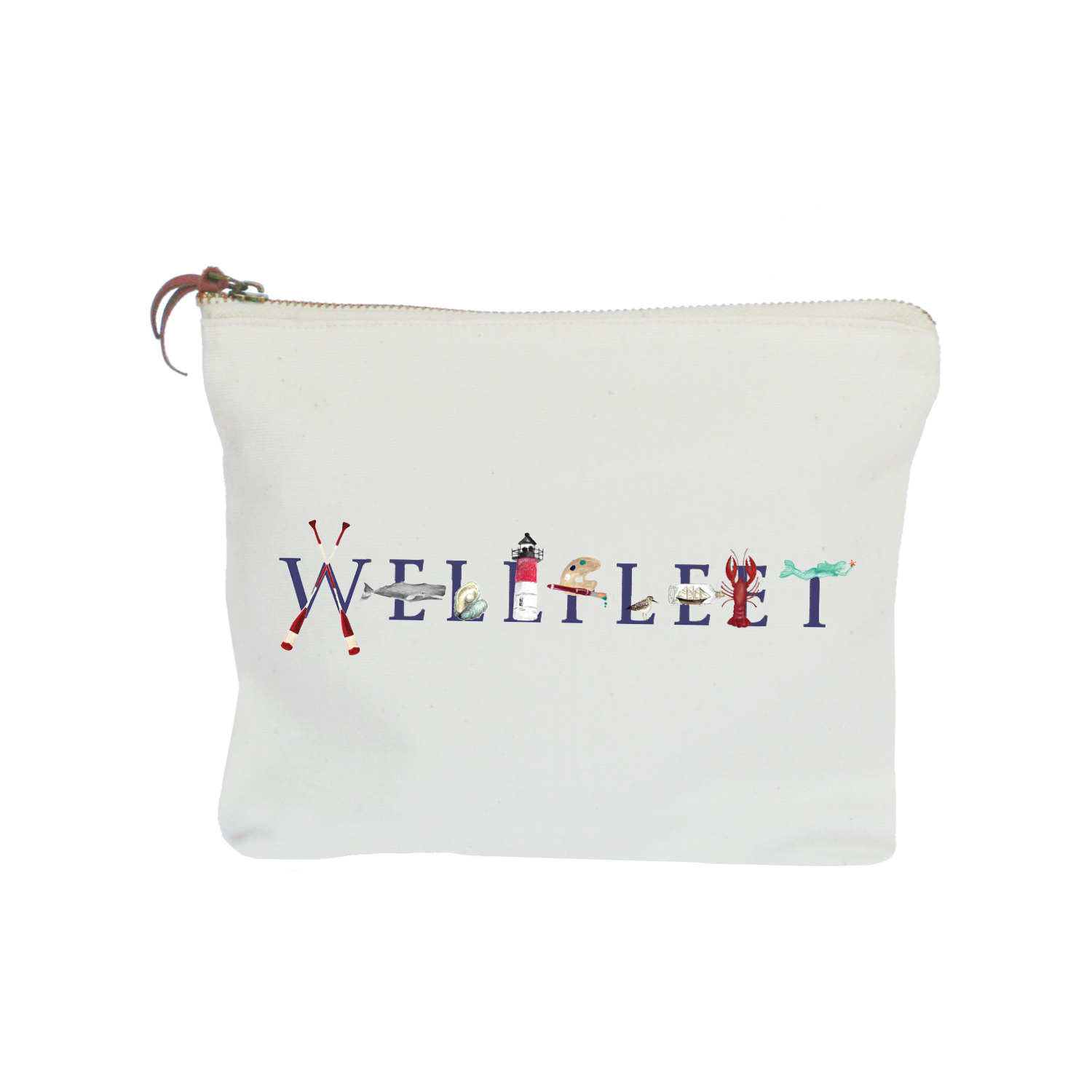 Wellfleet zipper pouch