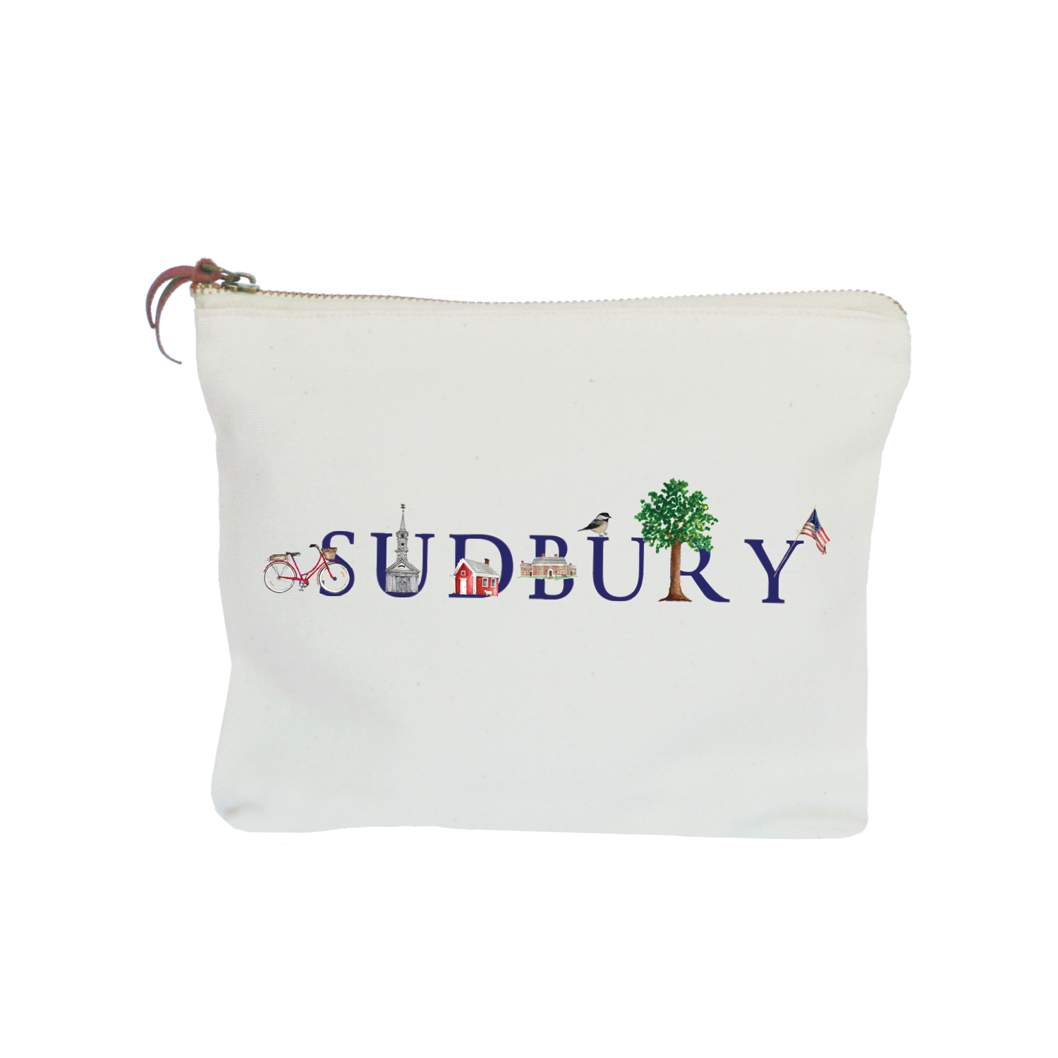 sudbury zipper pouch