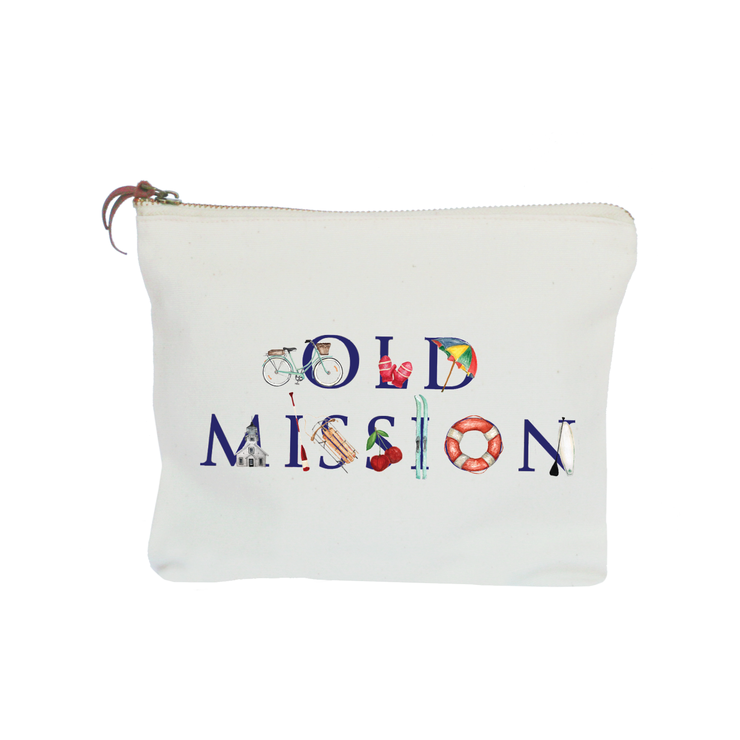 old mission zipper pouch