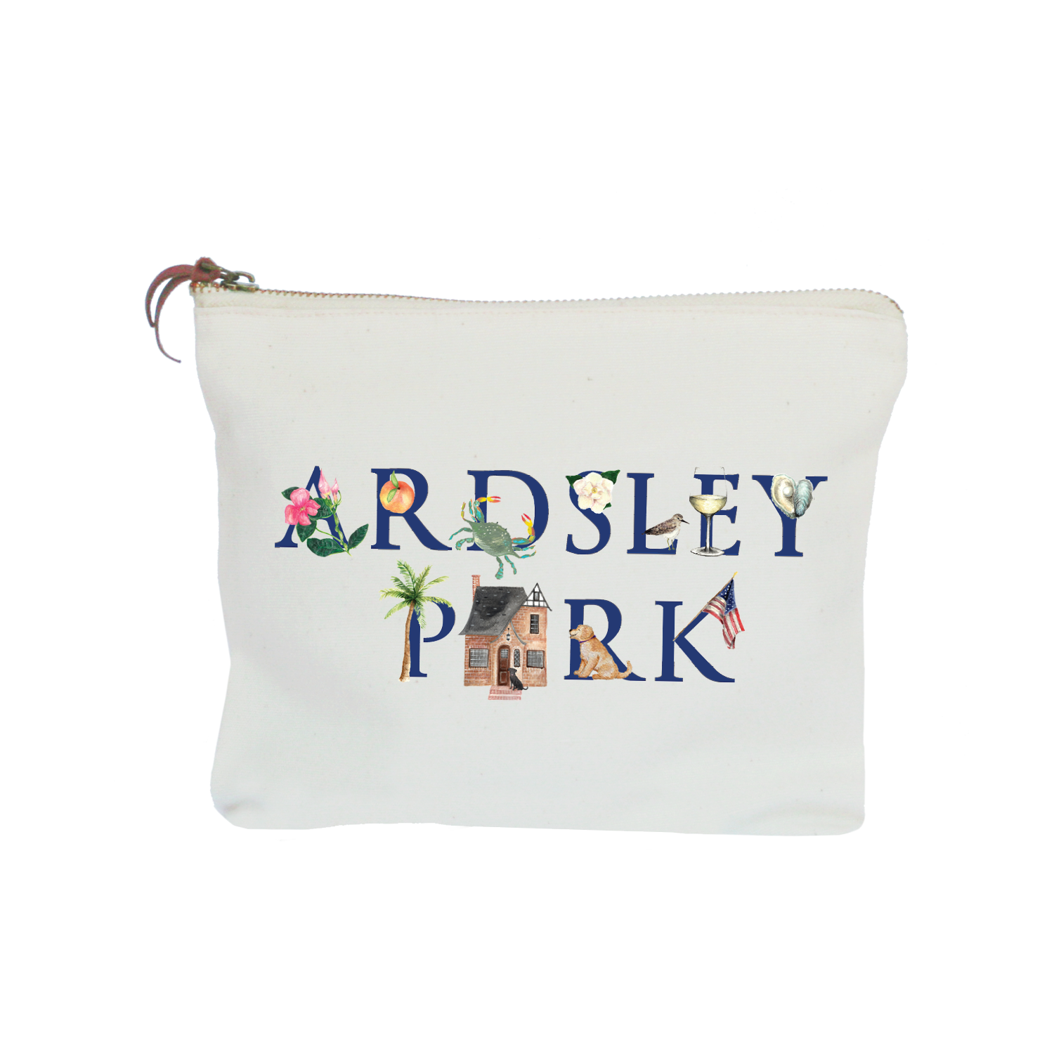ardsley park zipper pouch