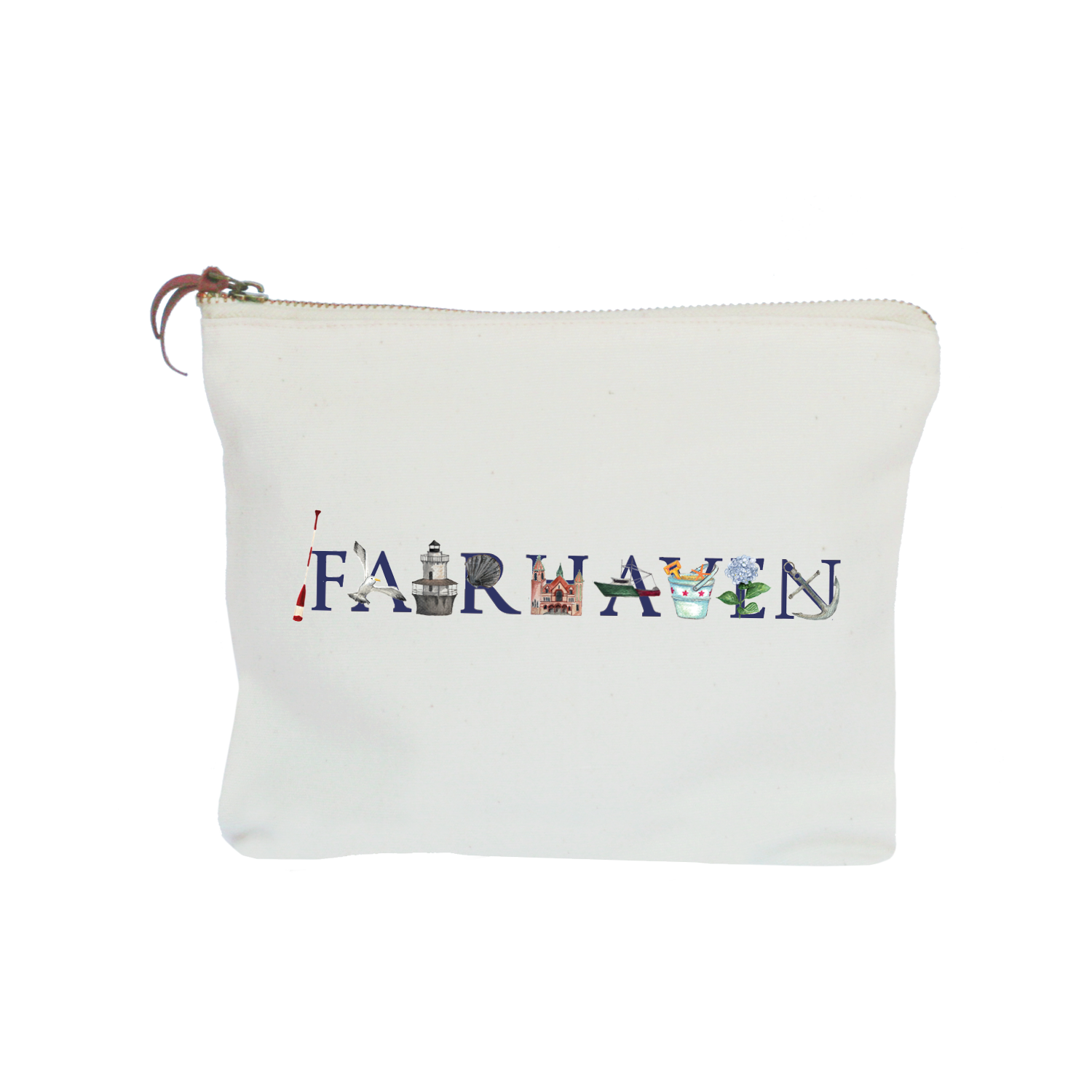 fairhaven zipper pouch