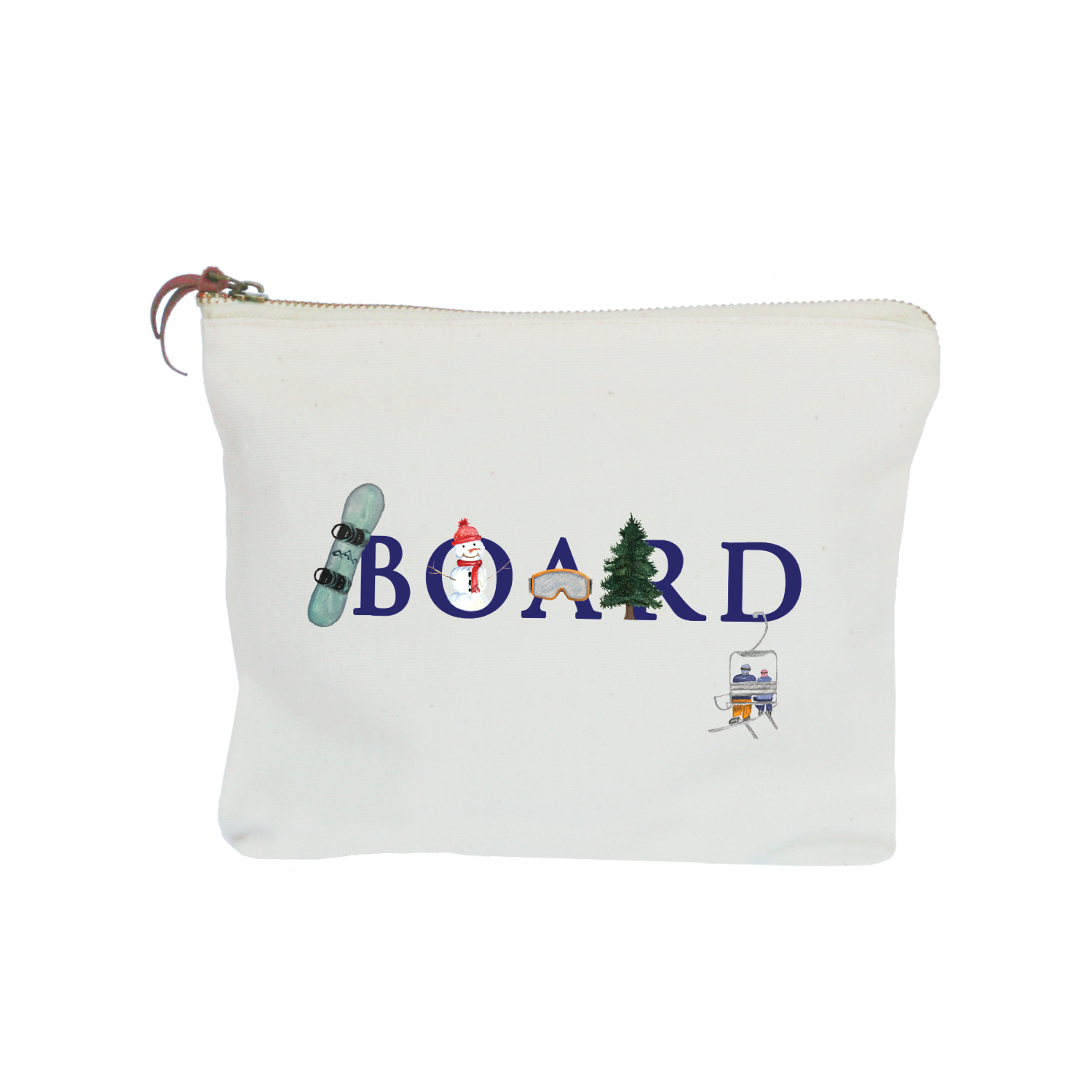 board zipper pouch
