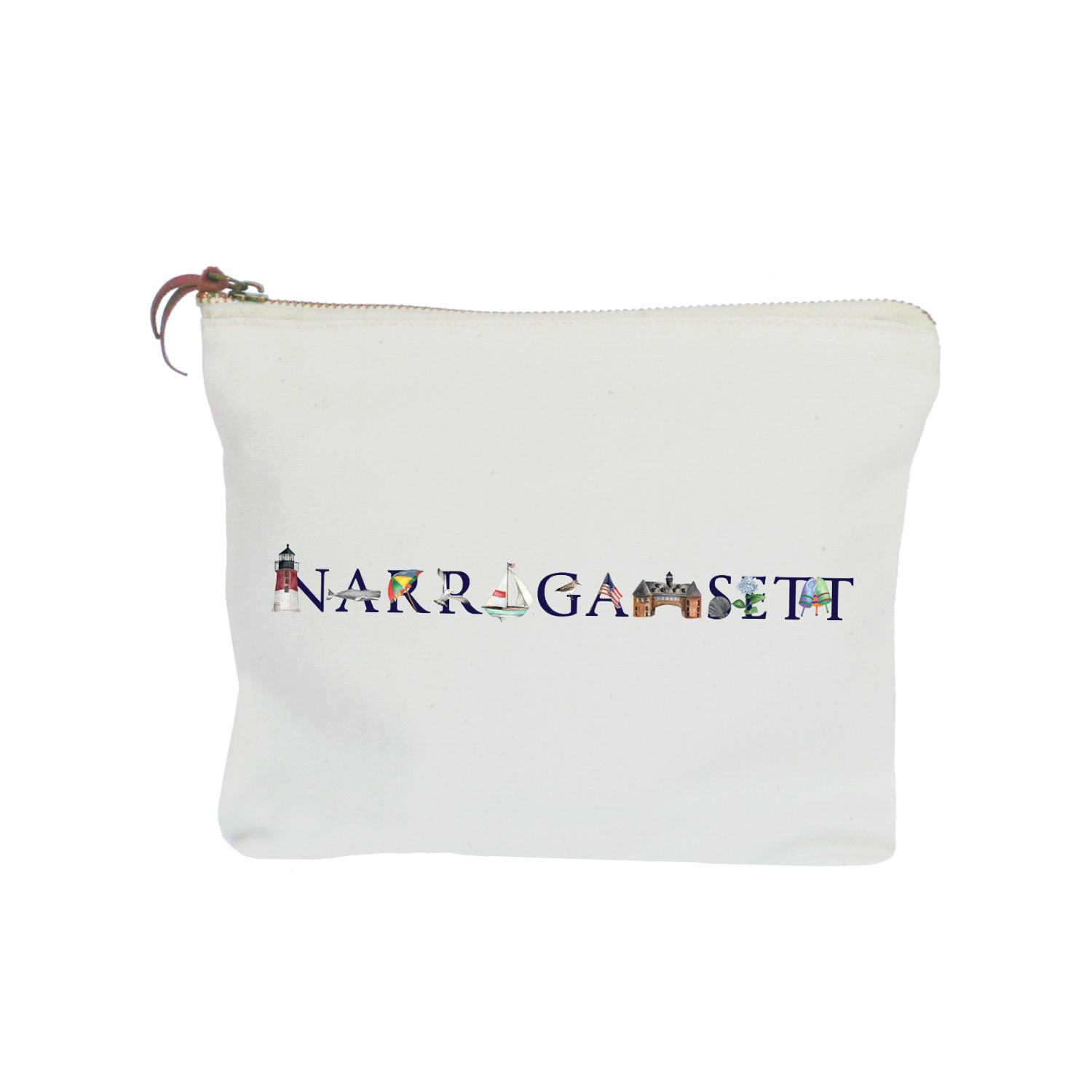 narragansett zipper pouch