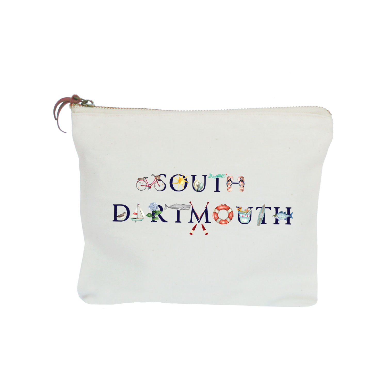 south dartmouth zipper pouch
