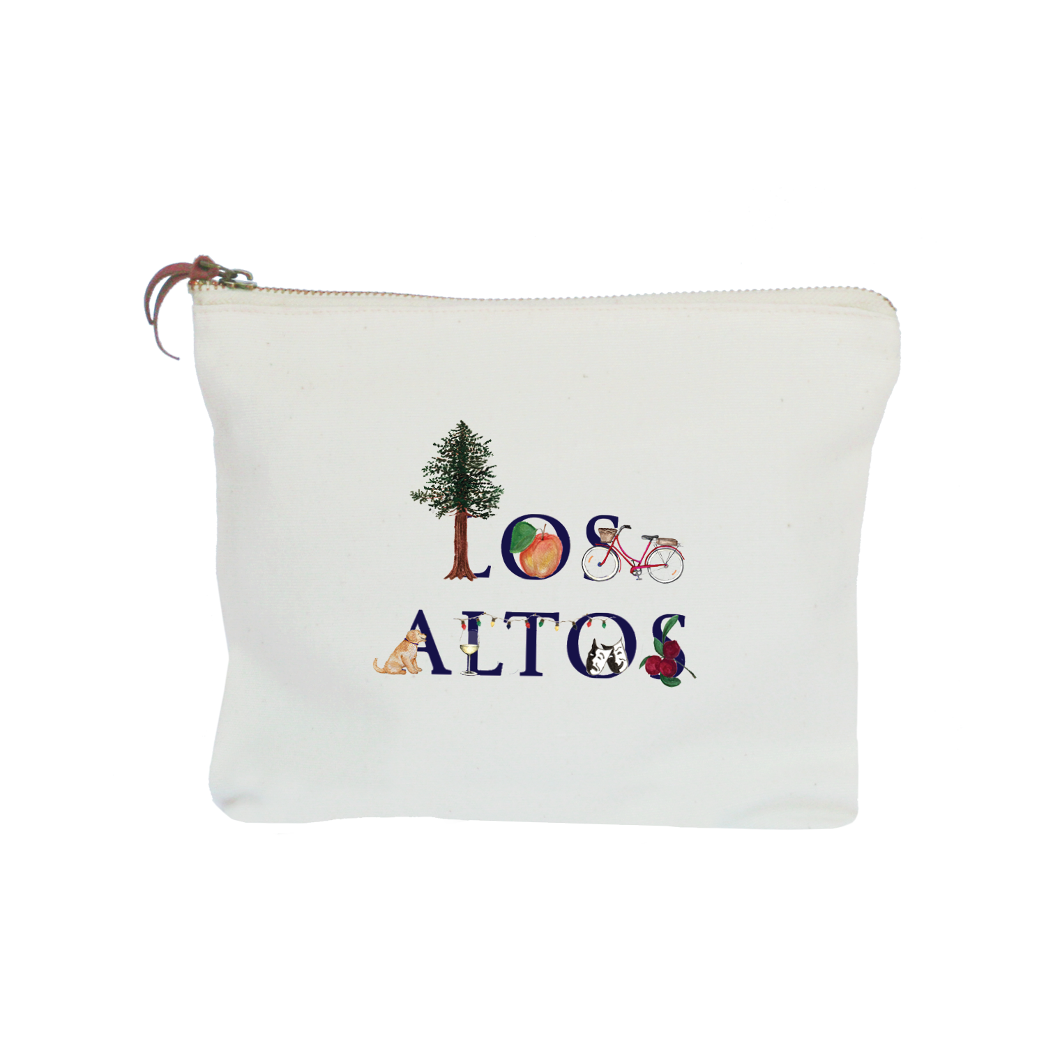 los altos zipper pouch