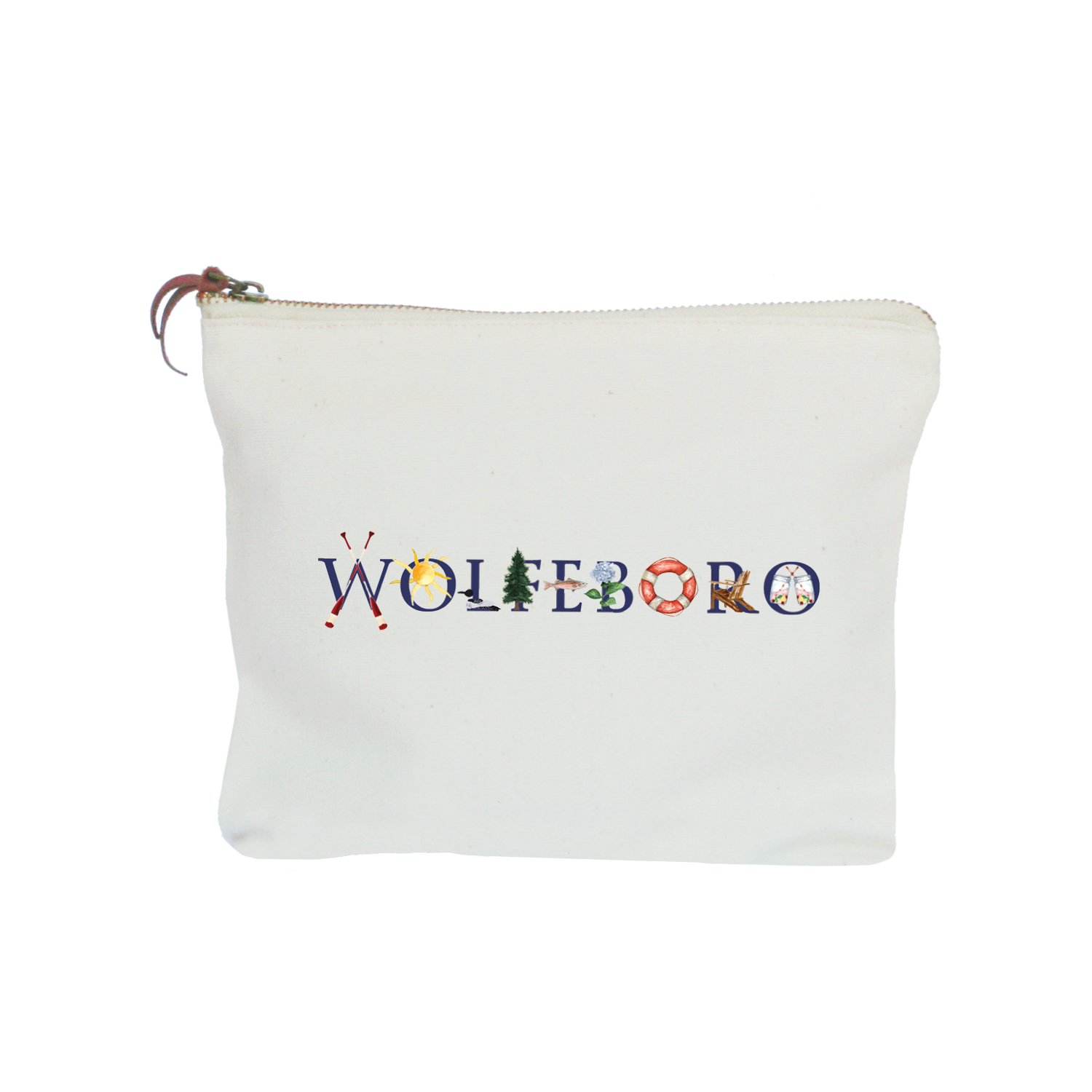 wolfeboro zipper pouch