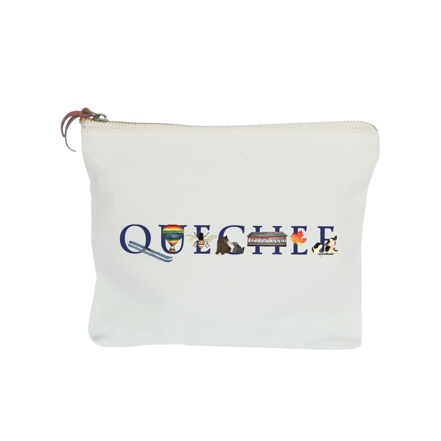 quechee zipper pouch