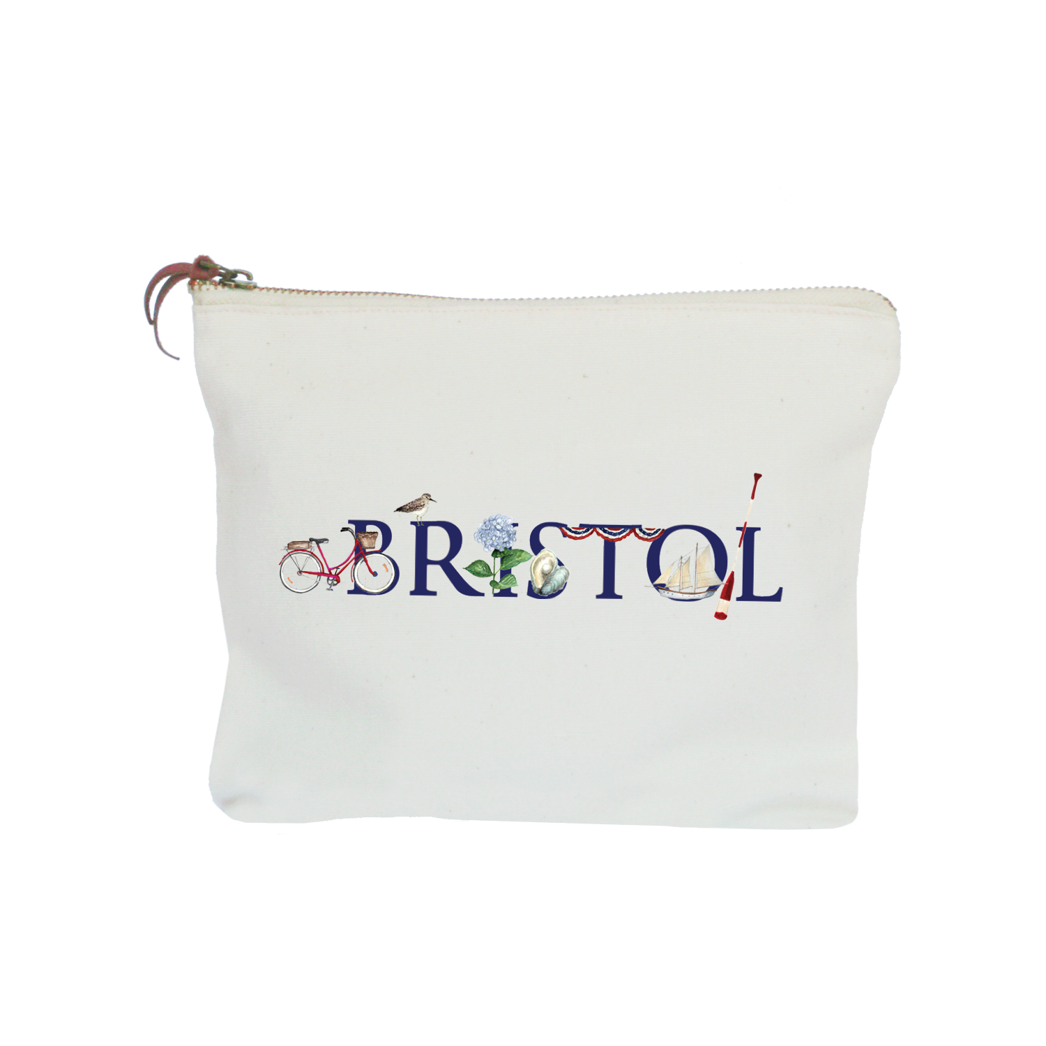 bristol zipper pouch